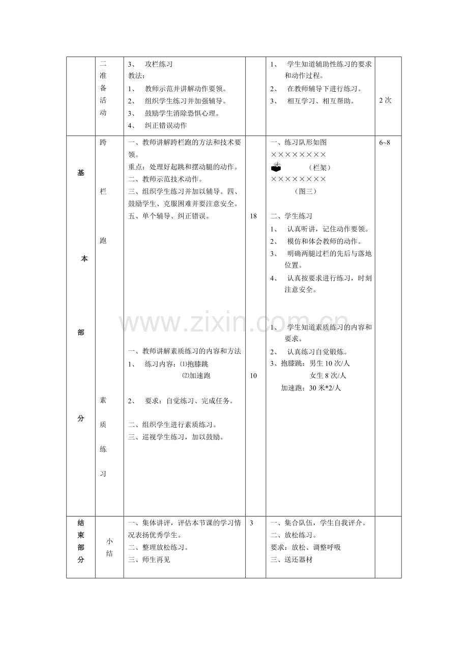 障碍跑；发展身体素质练习.doc_第2页