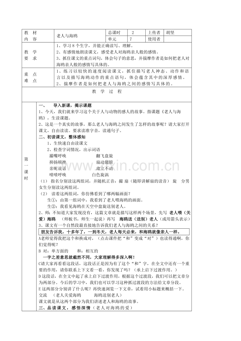 胡坚《老人与海鸥》.doc_第1页