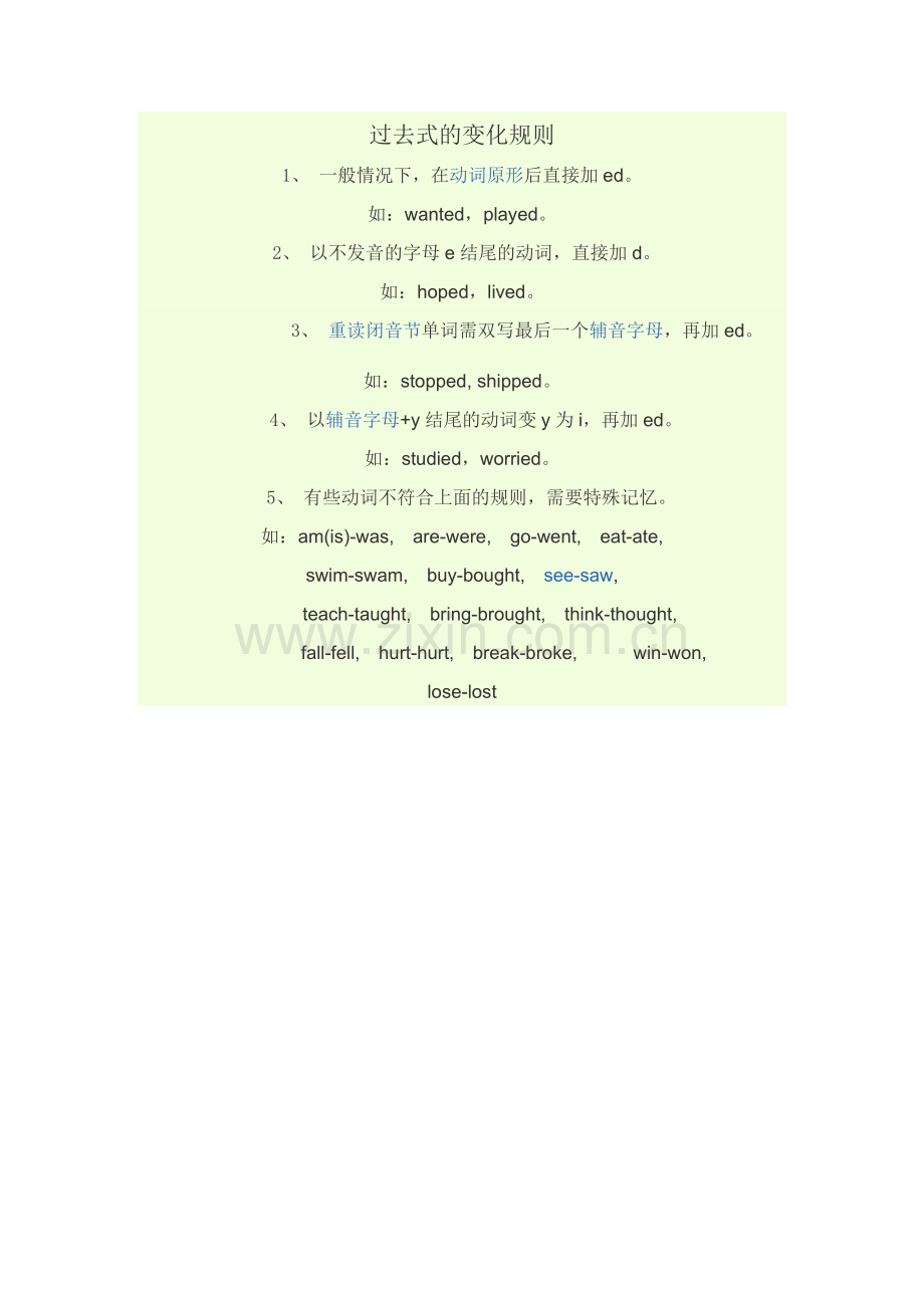 过去式的变化规则.doc_第1页