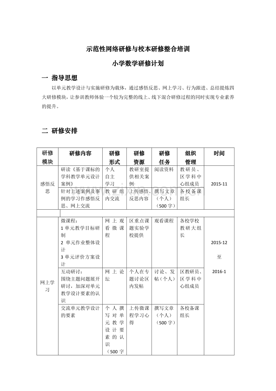 小学数学学科示范性网络研计划.docx_第1页
