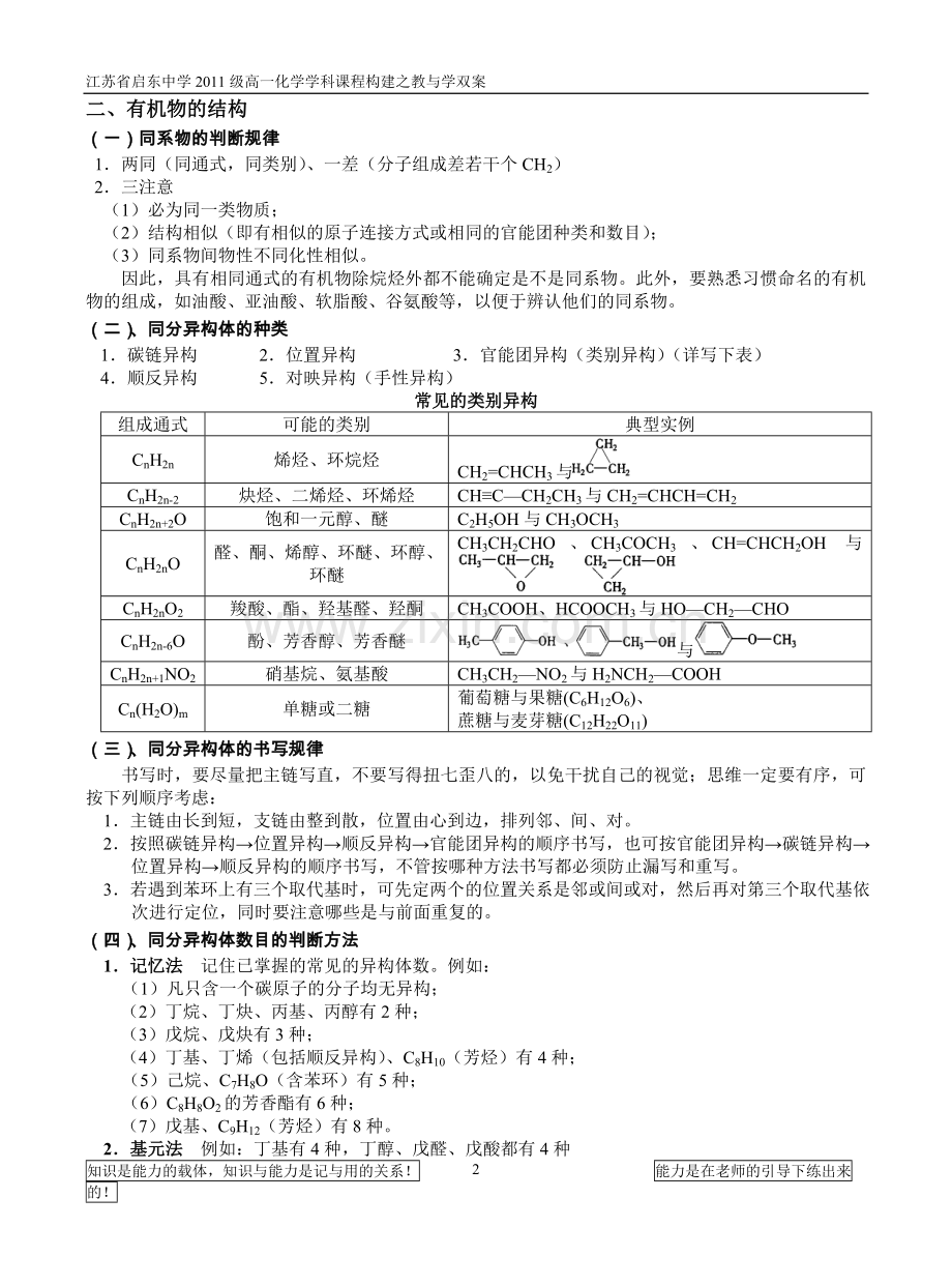 有机化学知识清单.doc_第2页