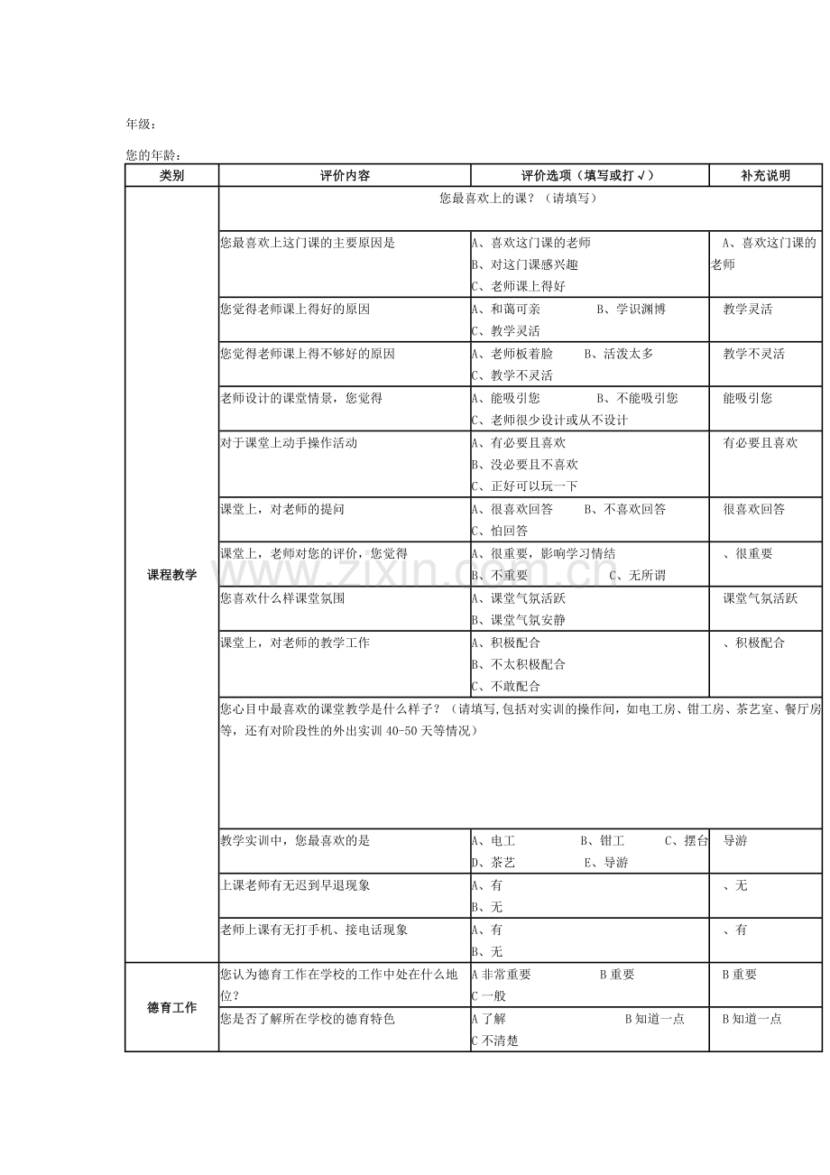 年级问卷调查.doc_第1页