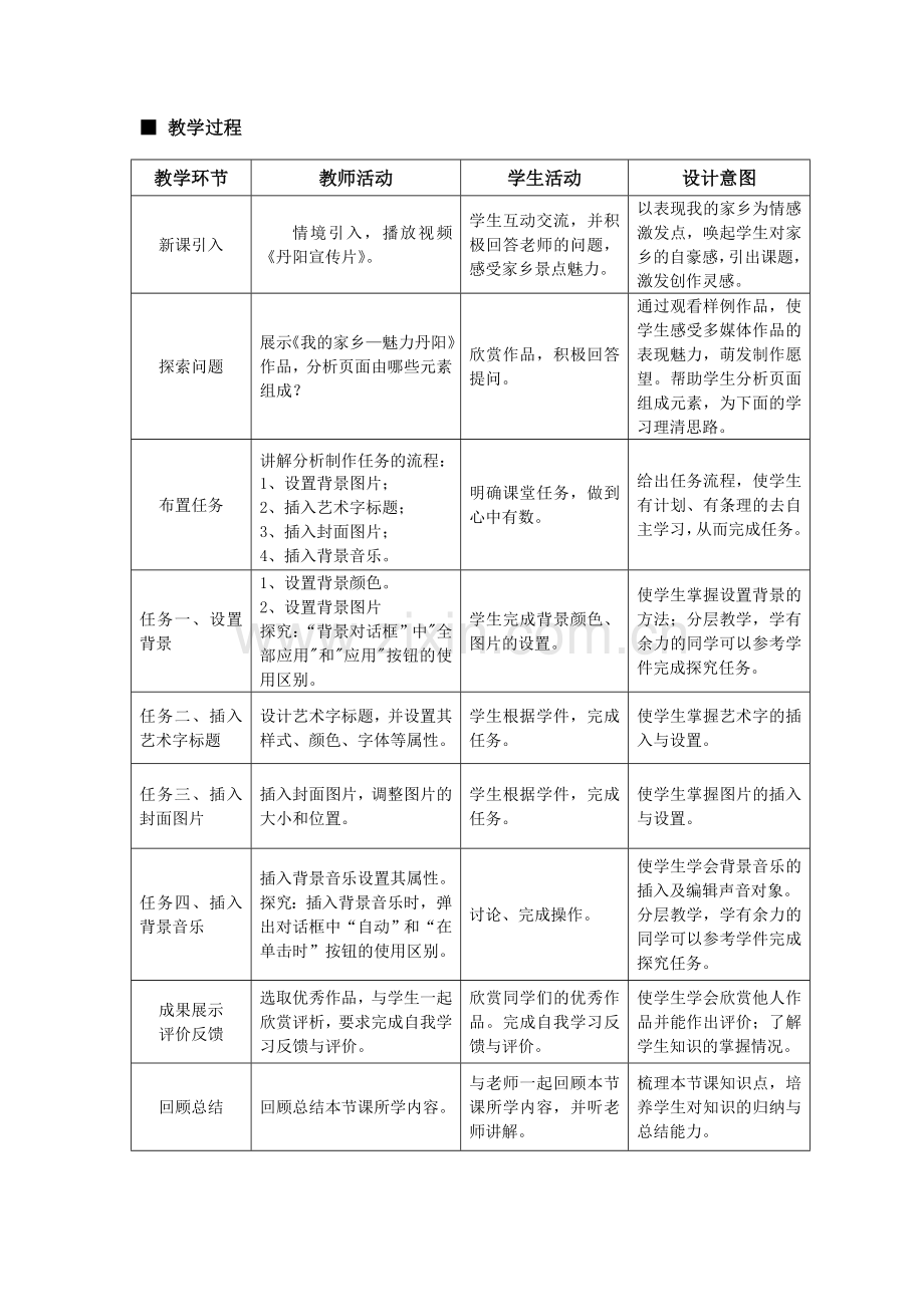《制作多媒体作品》教学设计.doc_第2页