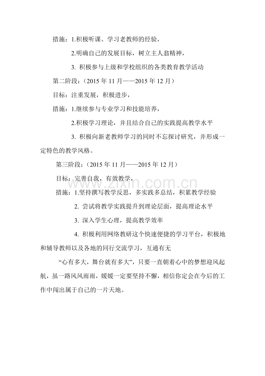 第二团队新教师贾媛媛培训计划.doc_第2页