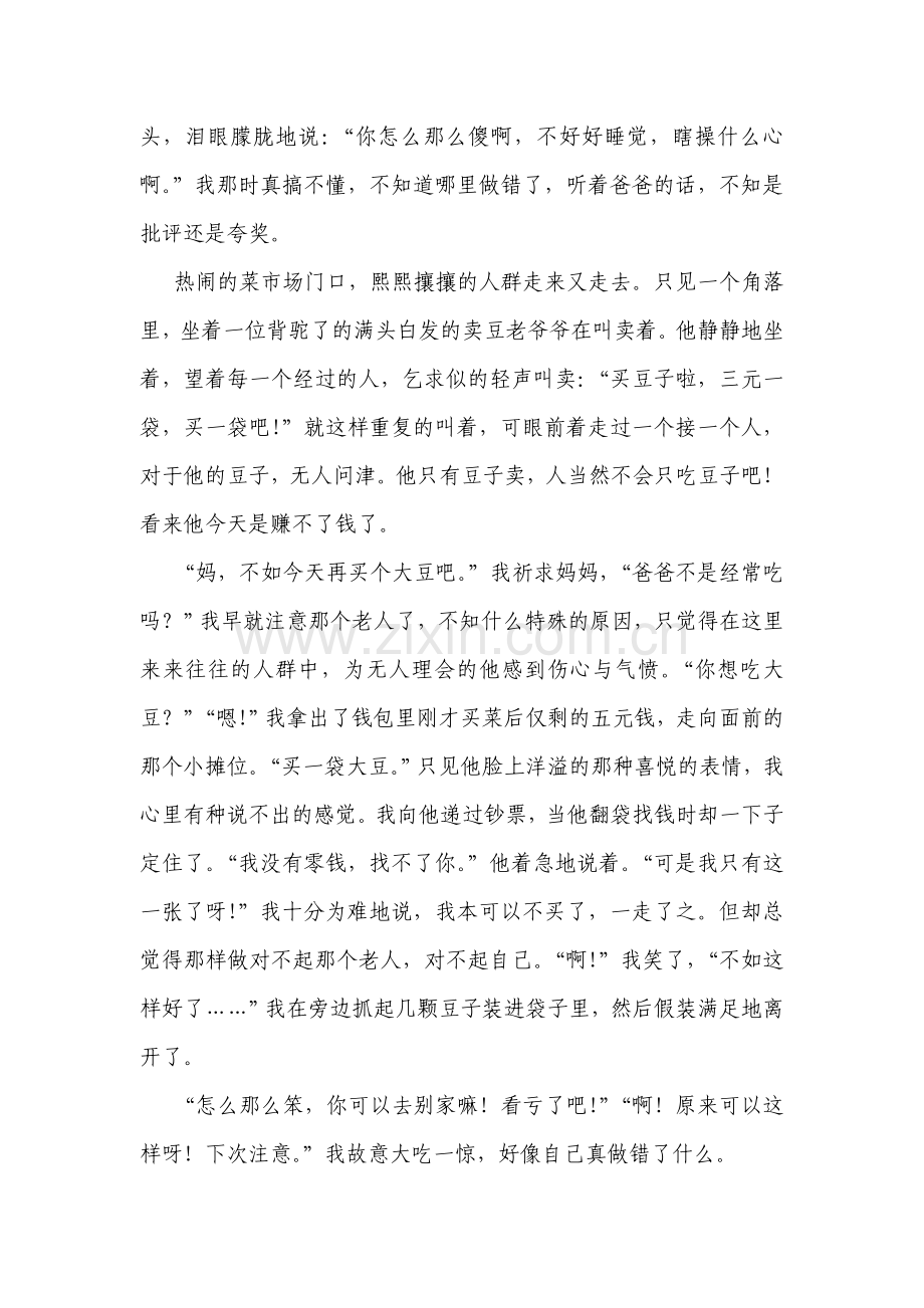 傻傻的我(学生习作）.doc_第2页