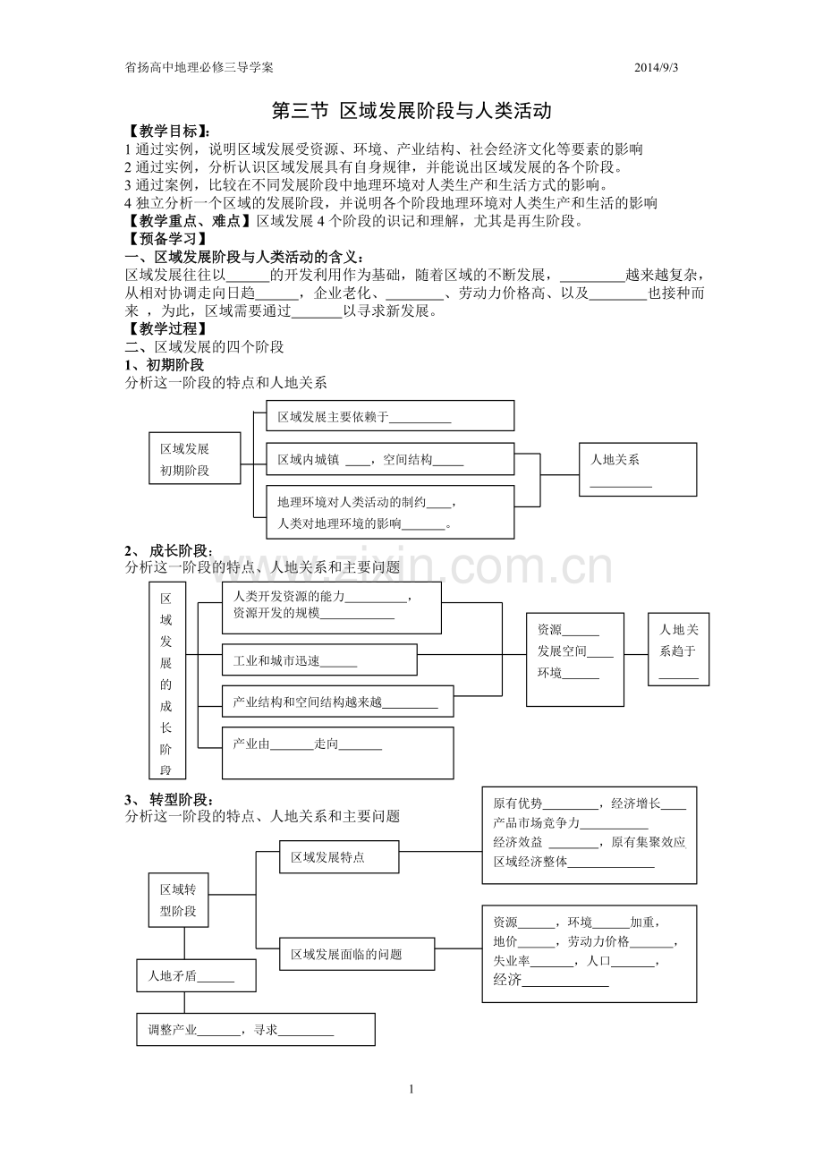 第三节区域发展阶段与人类活动.doc_第1页