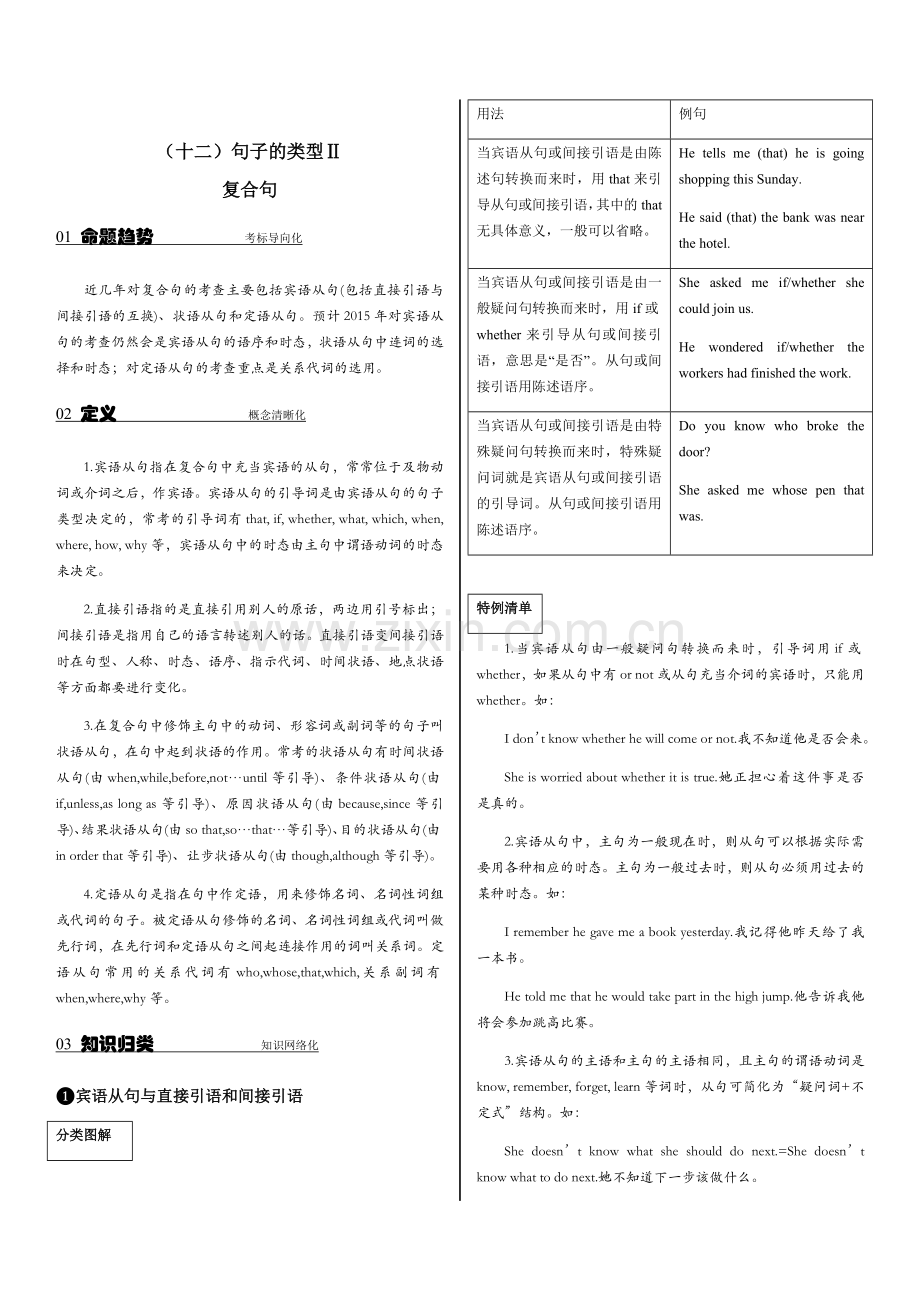 （十二）句子的类型Ⅱ复合句.docx_第1页