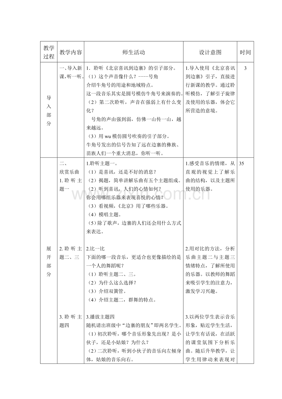 《北京喜讯到边寨》教案.doc_第2页