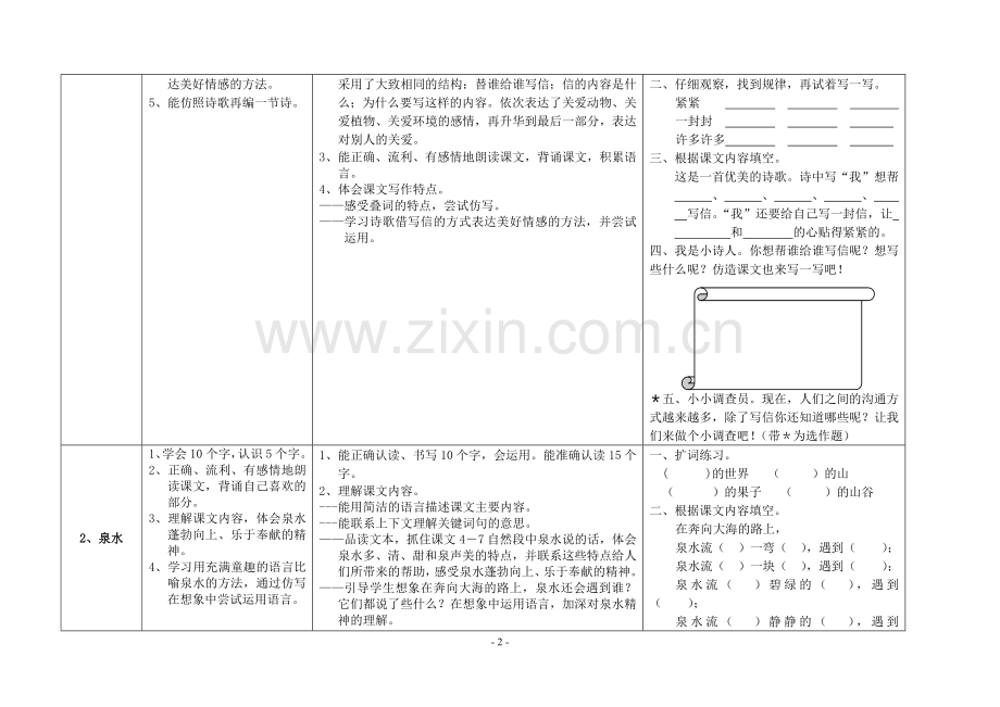 三年级语文（上）学生学业水平达成度评价标准语办法（修订稿）.doc_第2页