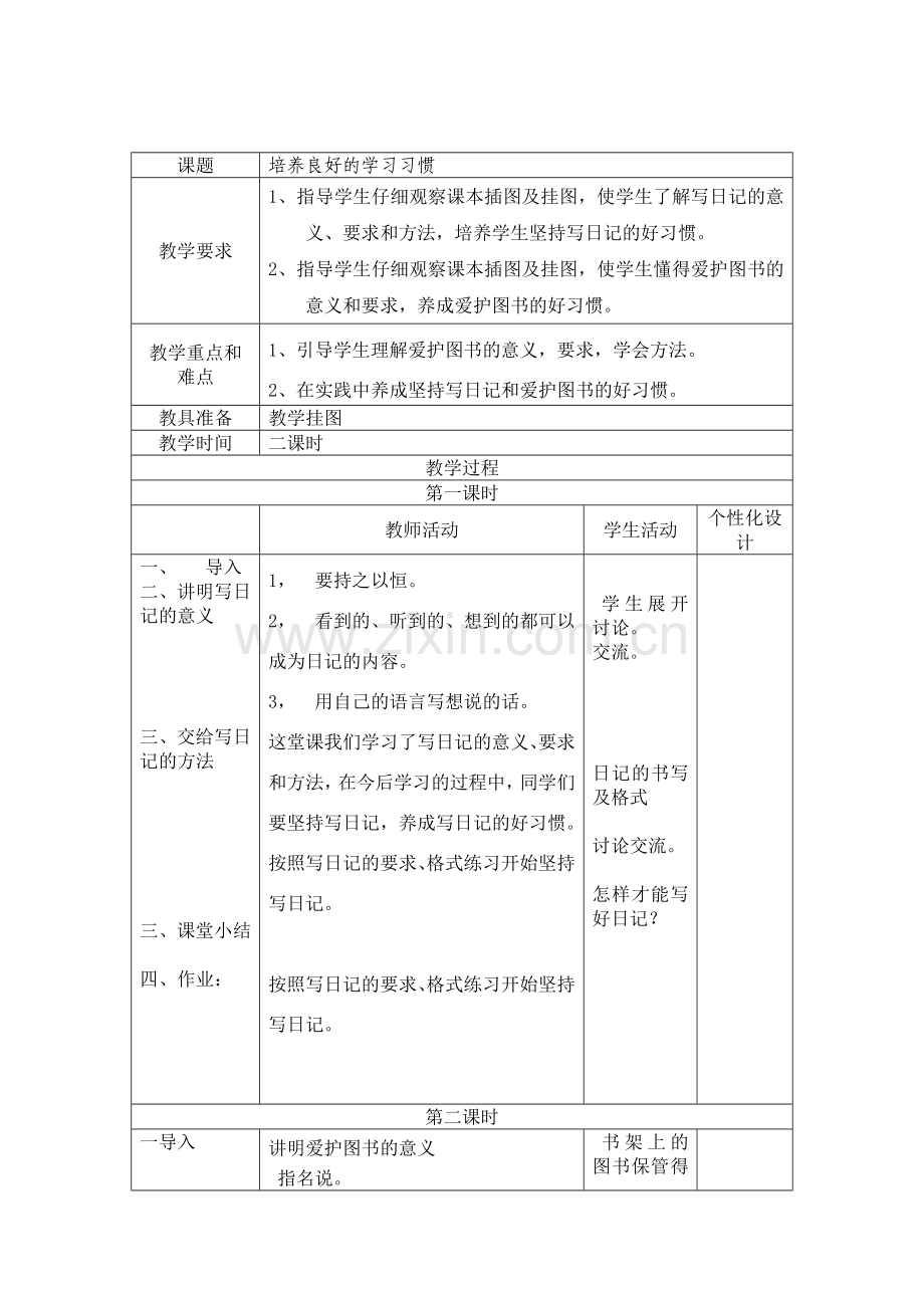 培养良好学习习惯.doc_第1页