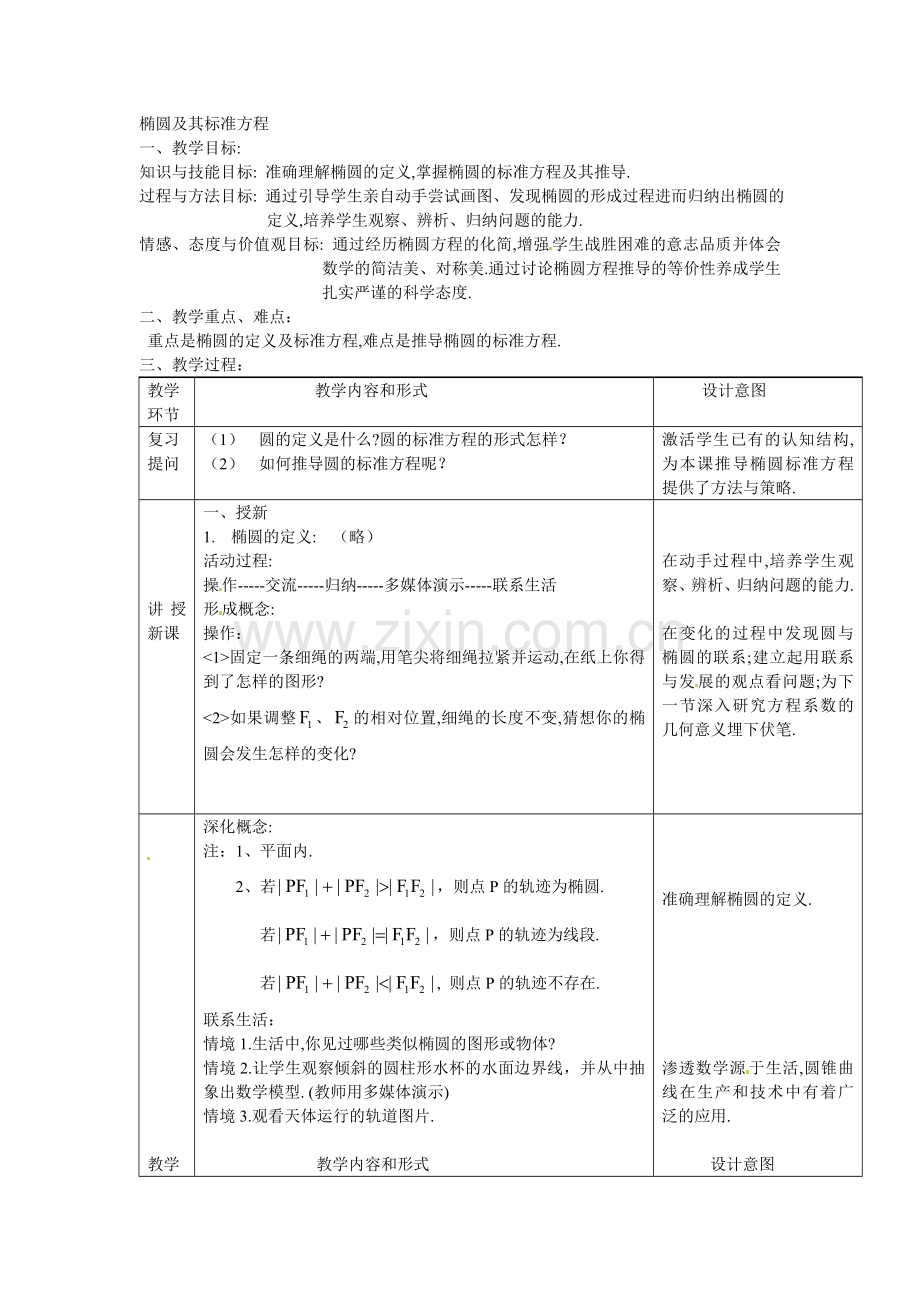 椭圆及其标准方程.doc_第1页