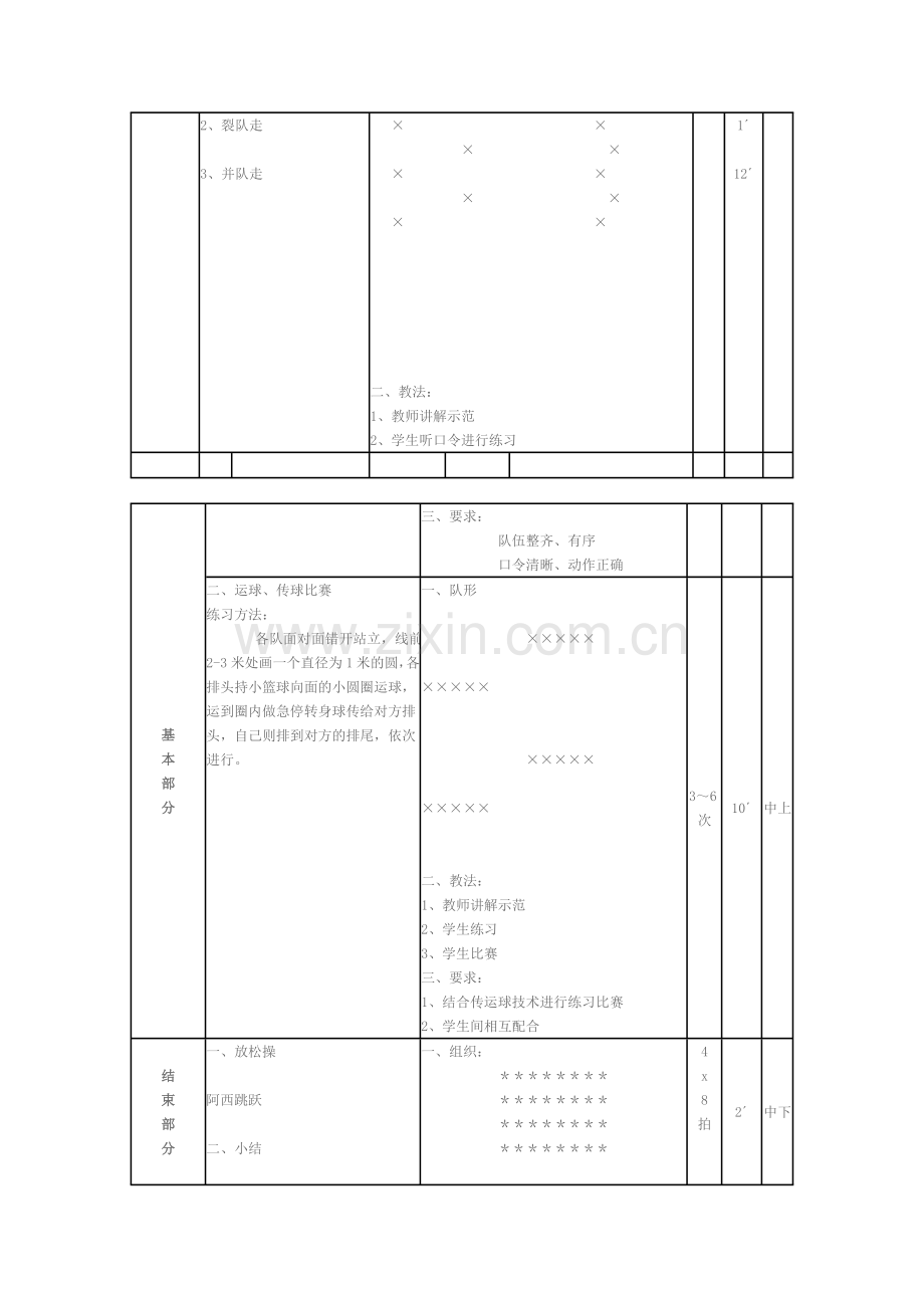 小学六年级体育教案.doc_第2页
