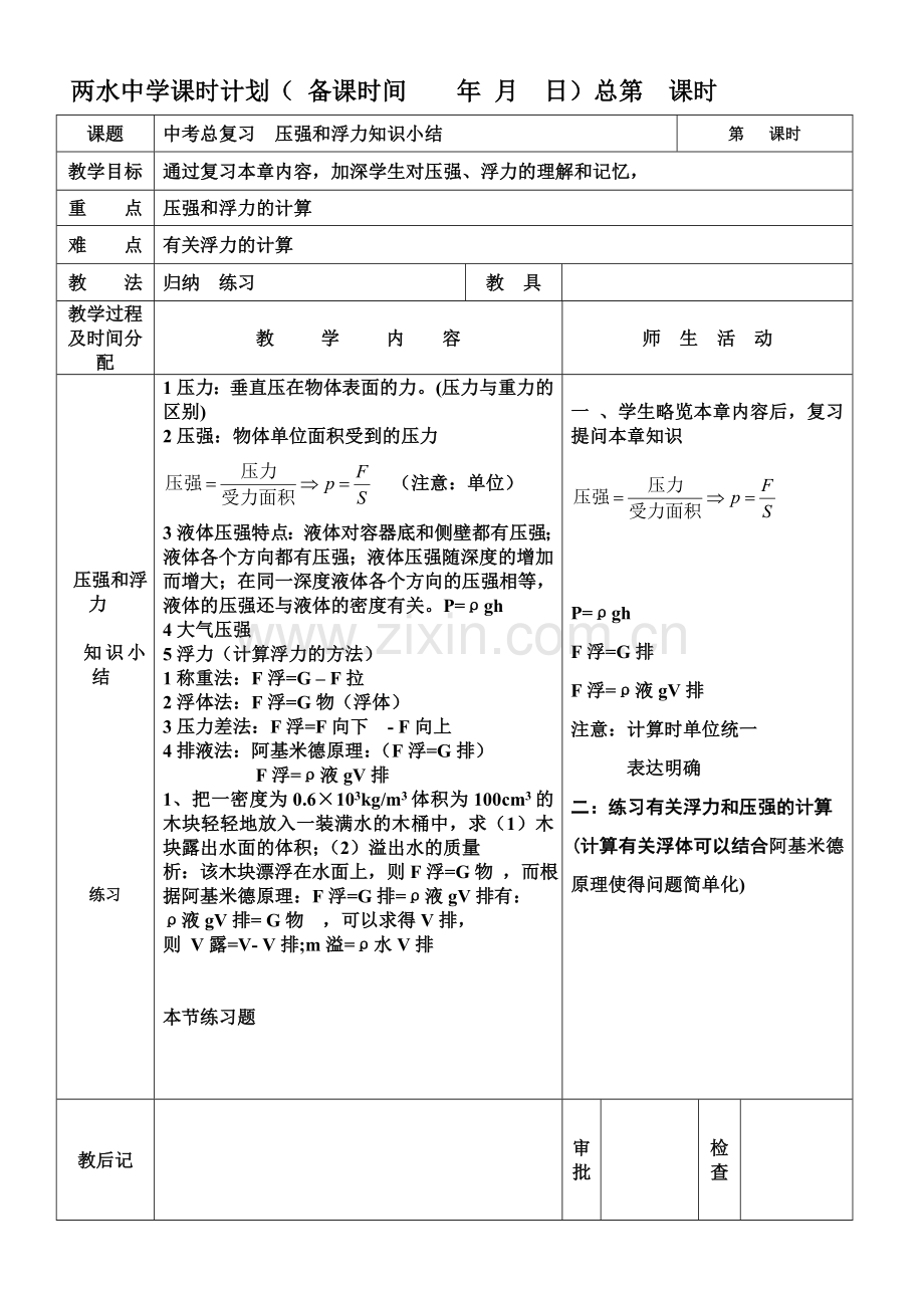 压强浮力总结.doc_第1页