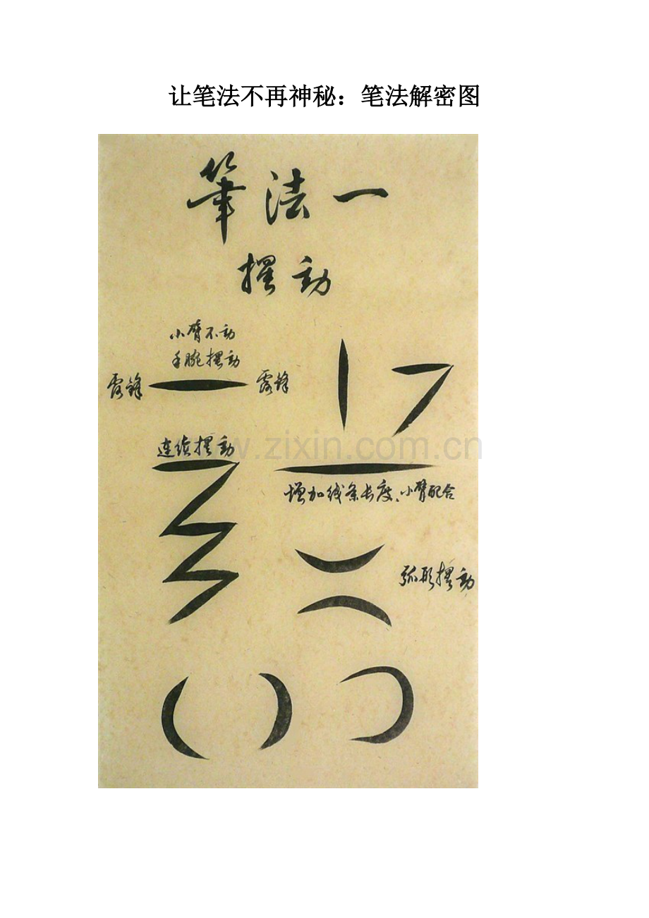 @让笔法不再神秘.doc_第1页