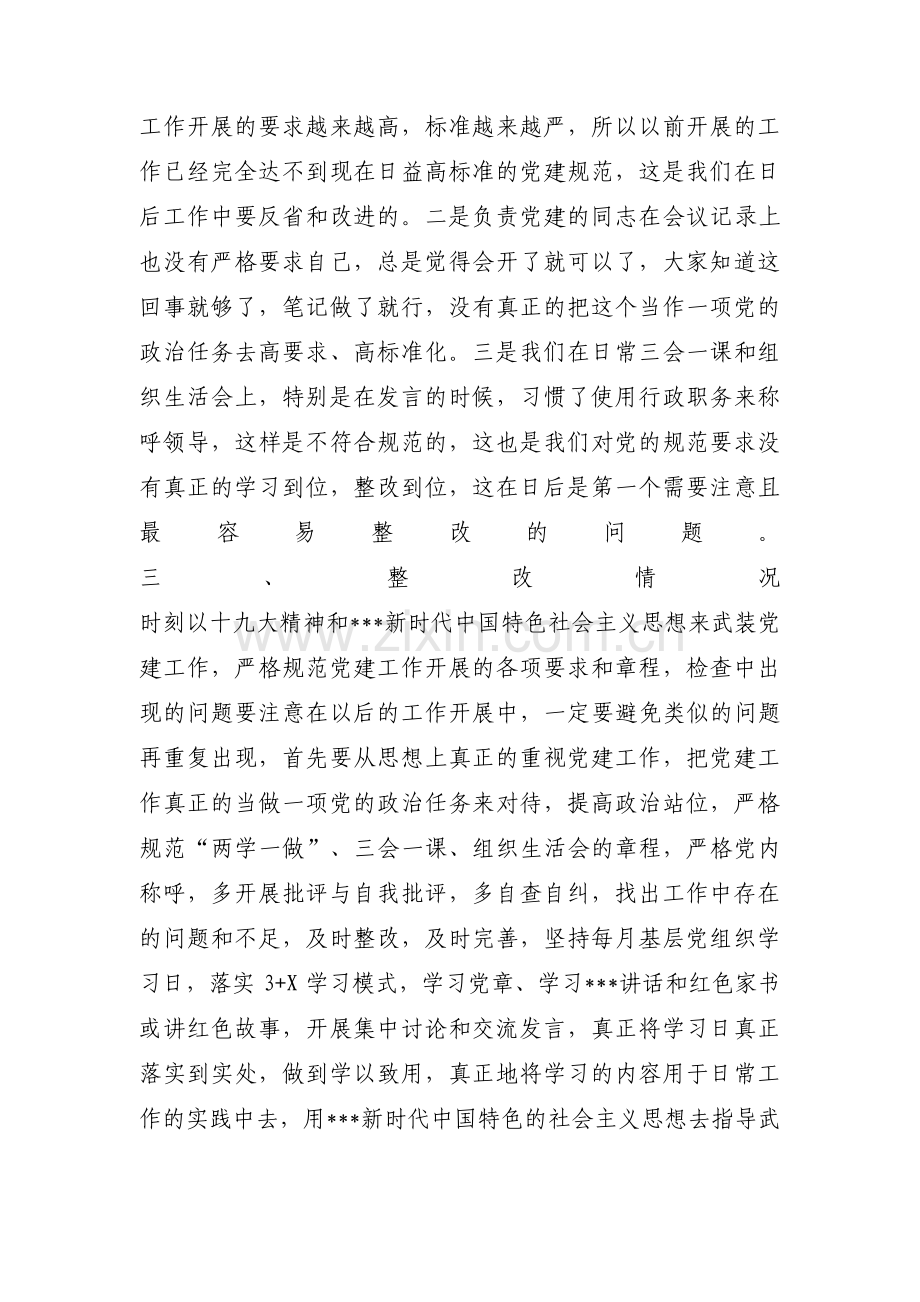 党支部检视问题情况十四篇.pdf_第2页