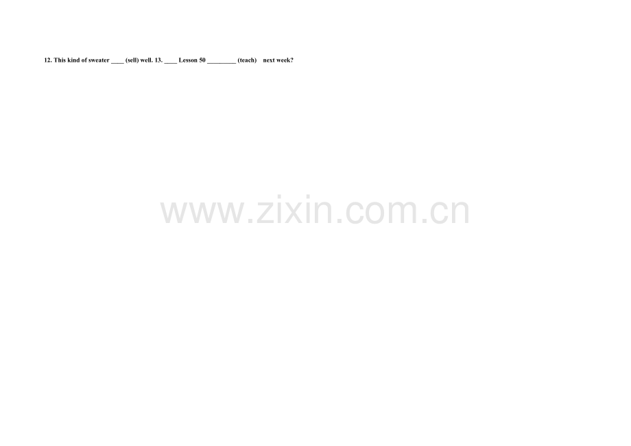 被动语态专练.doc_第2页