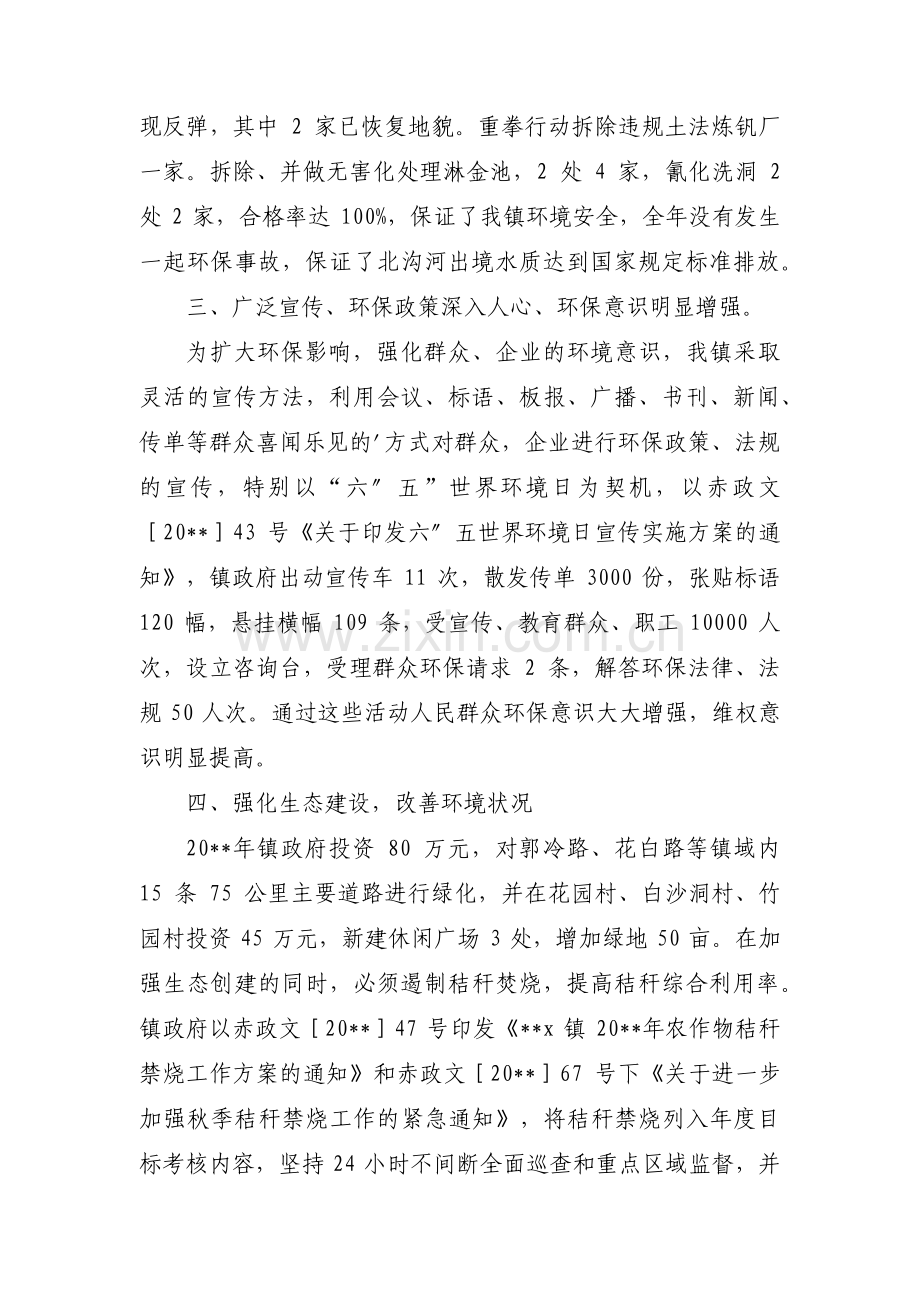 镇中央环保问题总结六篇.pdf_第2页