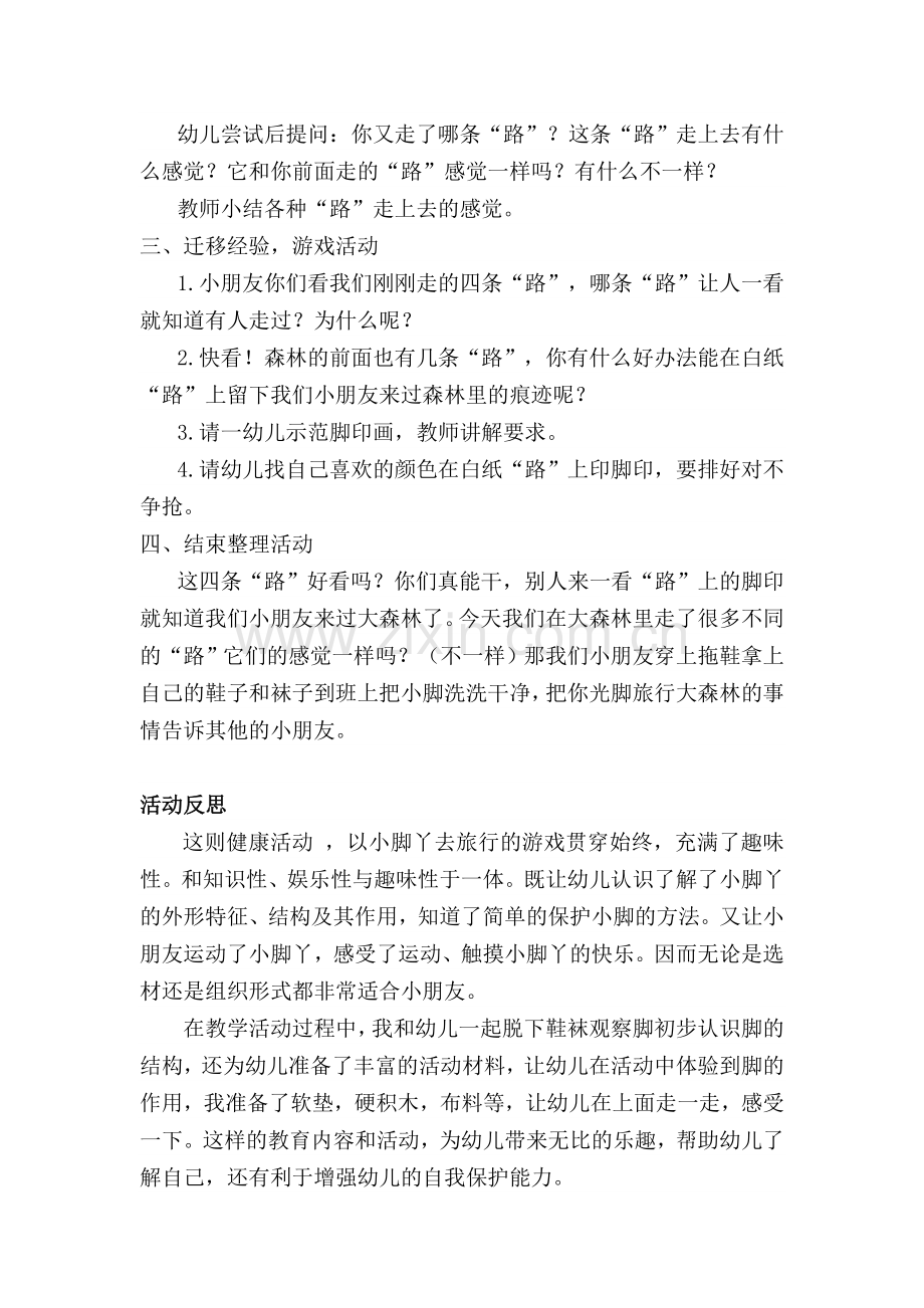 小班科学：光脚旅行.doc_第2页
