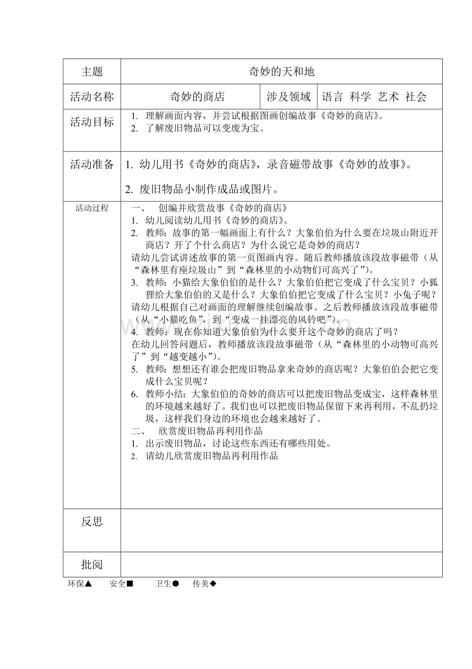 奇妙的商店(语言).doc_第1页