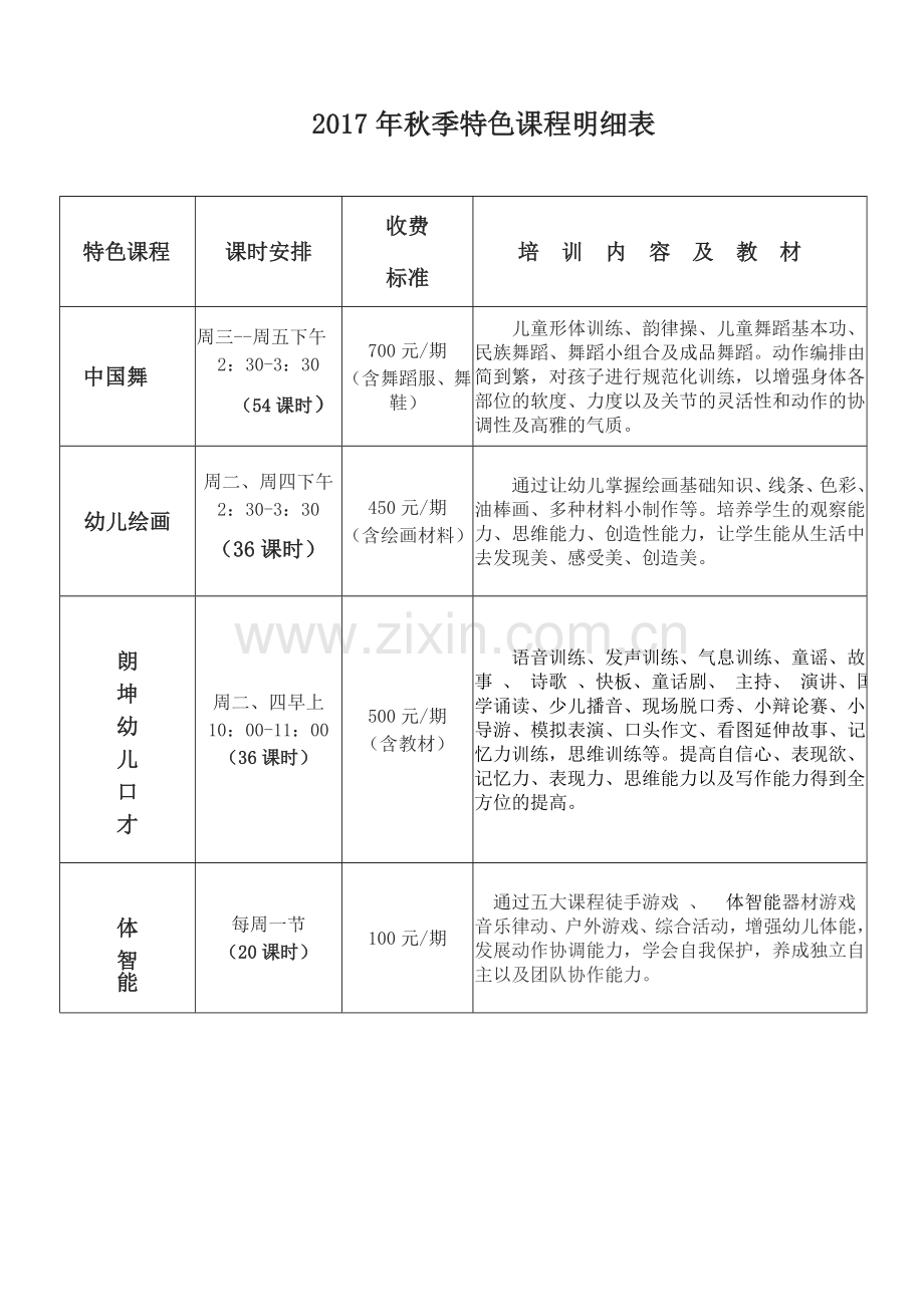 兴趣班开课通知.doc_第2页