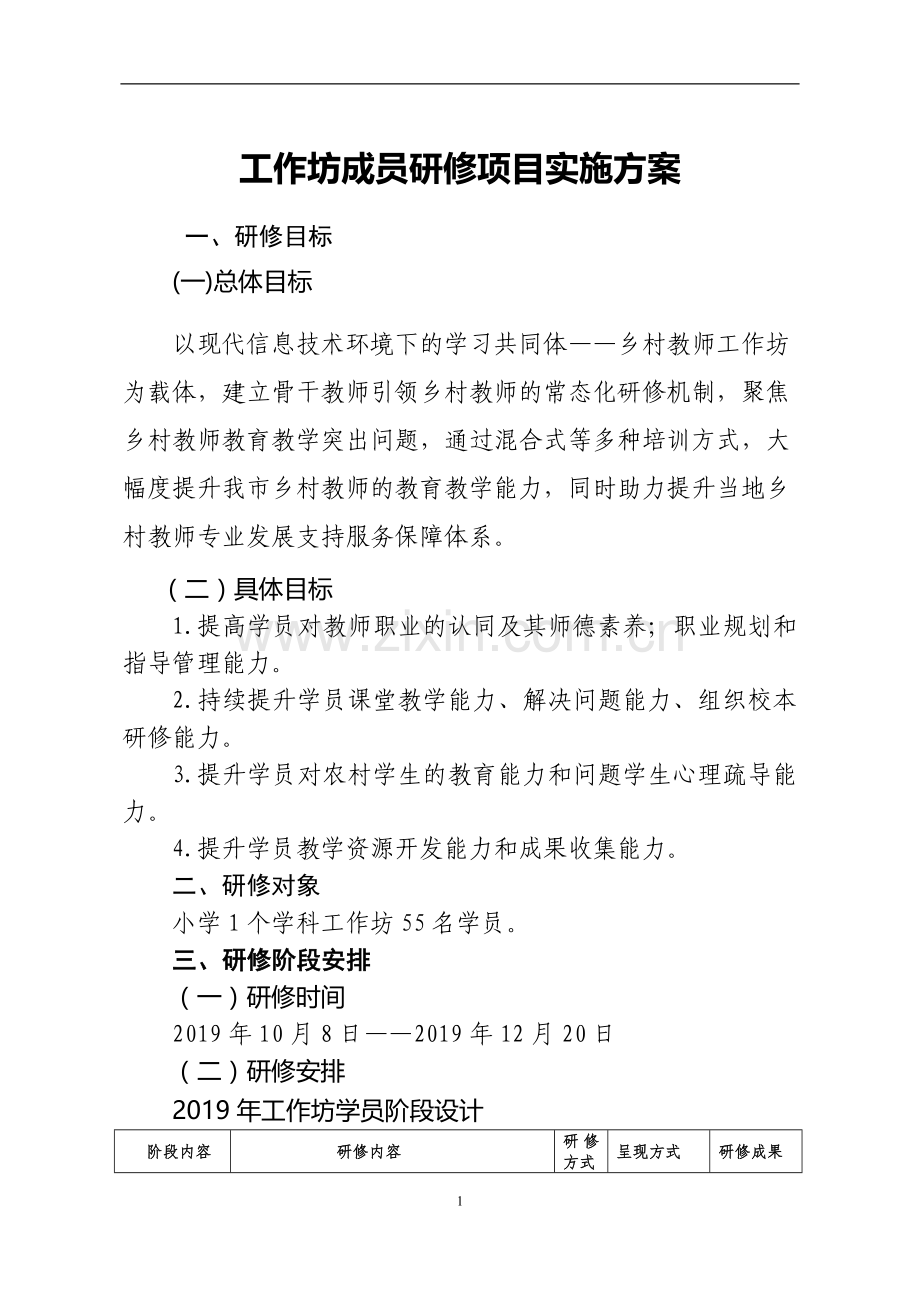 研修项目规划方案.doc_第1页