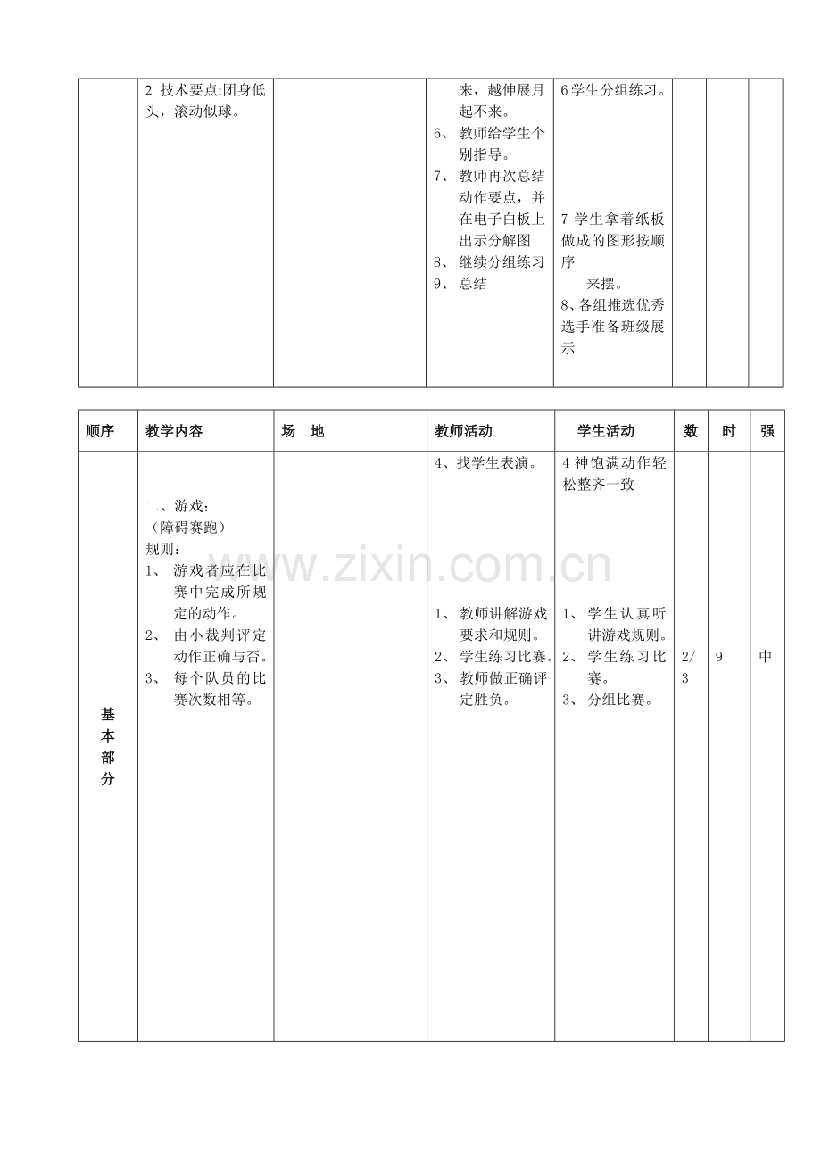 技巧：前滚翻教案.docx_第2页