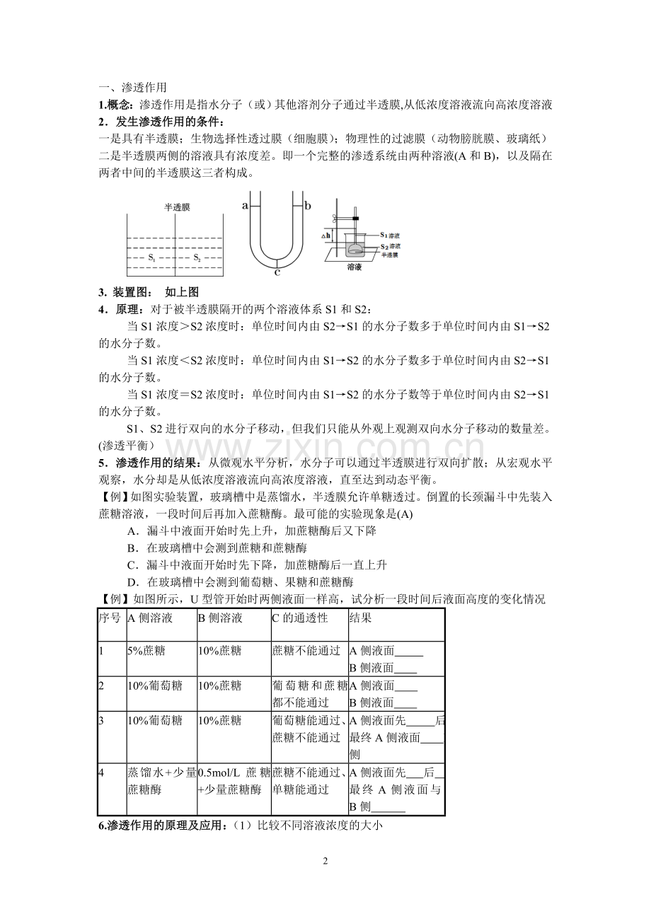 物质跨膜运输实例的教学设计.doc_第2页