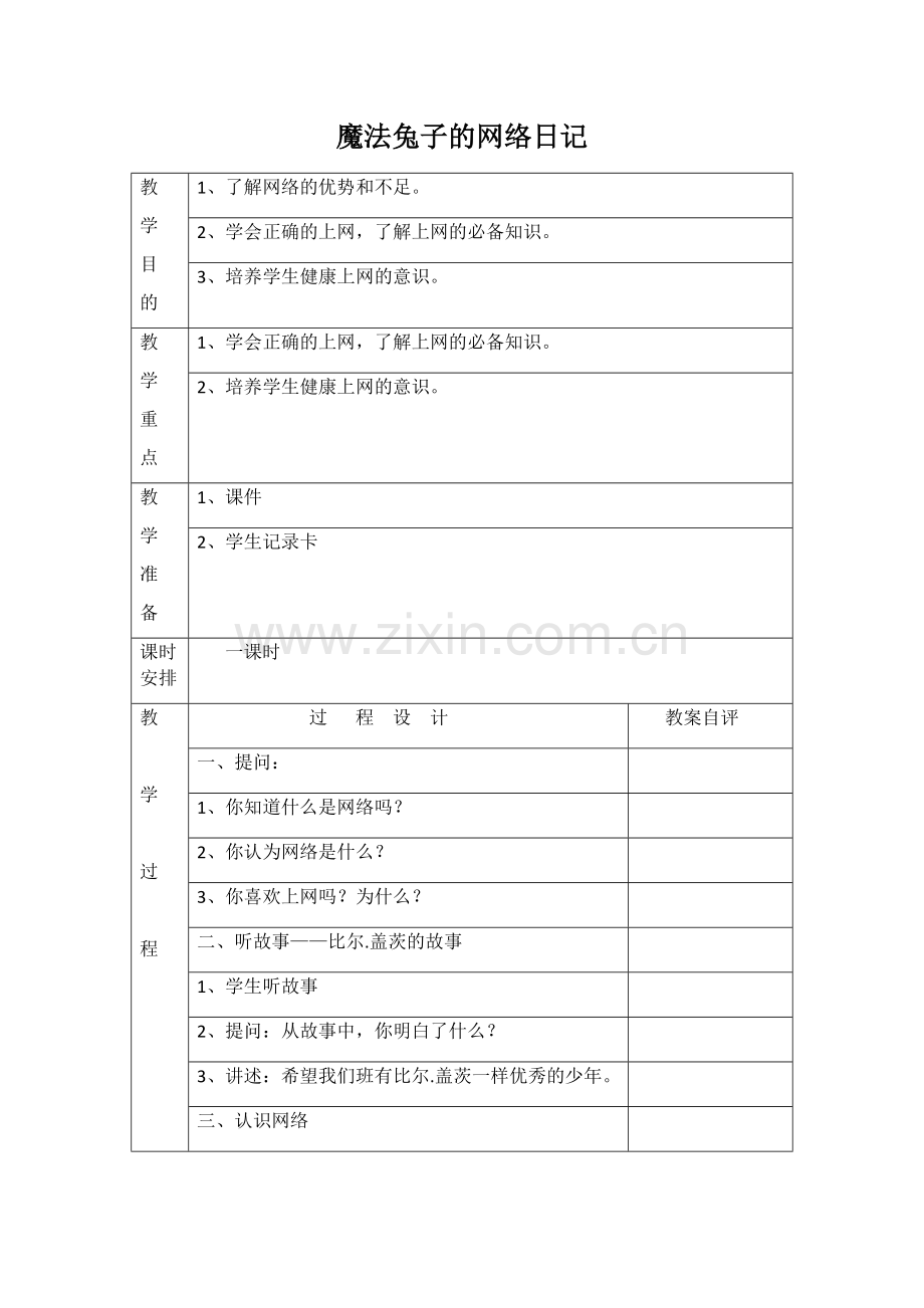 魔法兔子的网络日记.docx_第1页