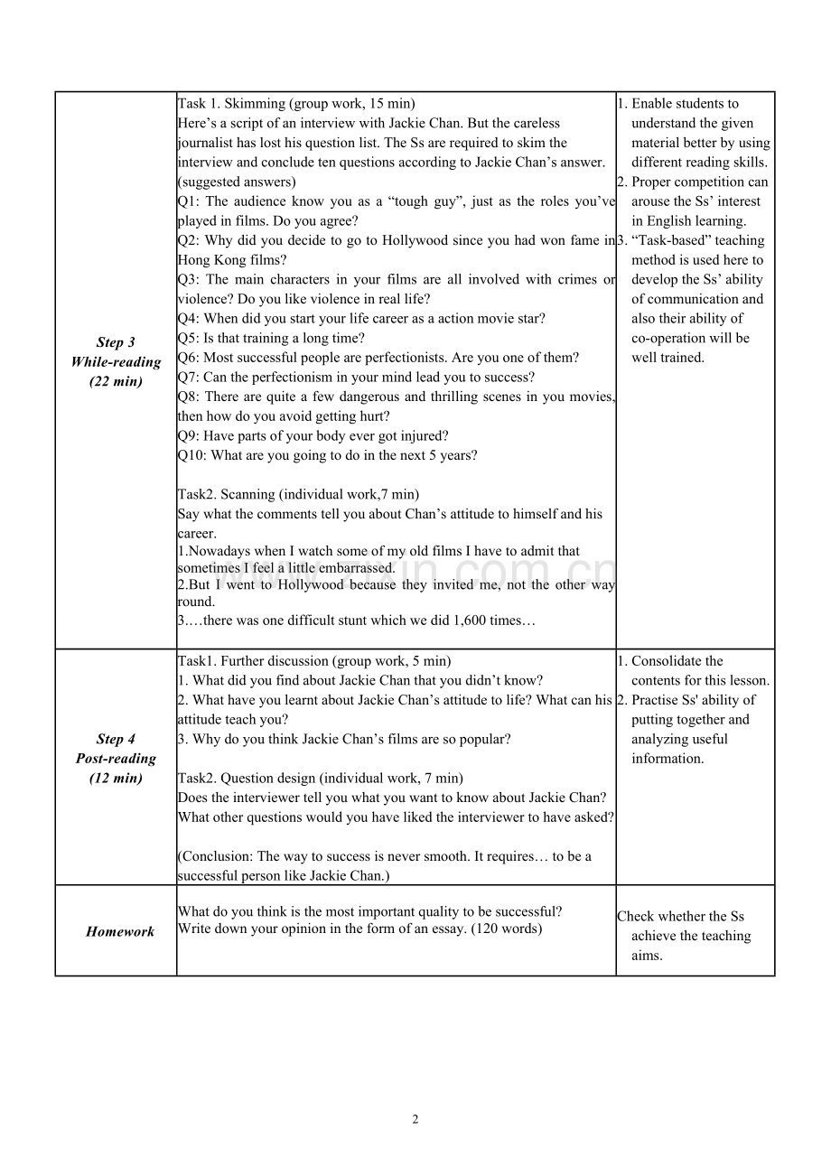 高中英语教师基本功大赛一等奖教学设计(本人原创参赛作品).doc_第2页