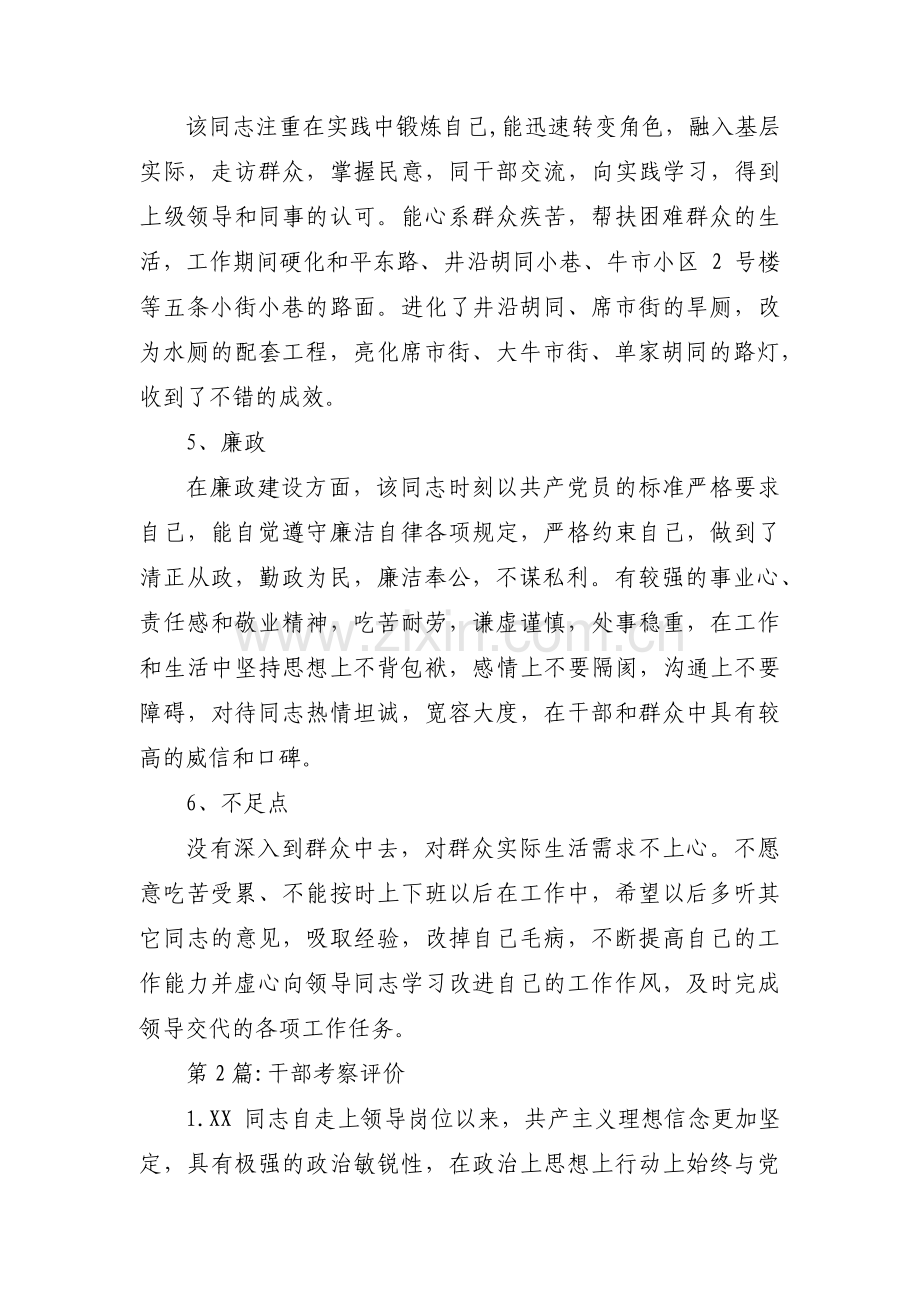 干部考察评价十七篇.pdf_第2页