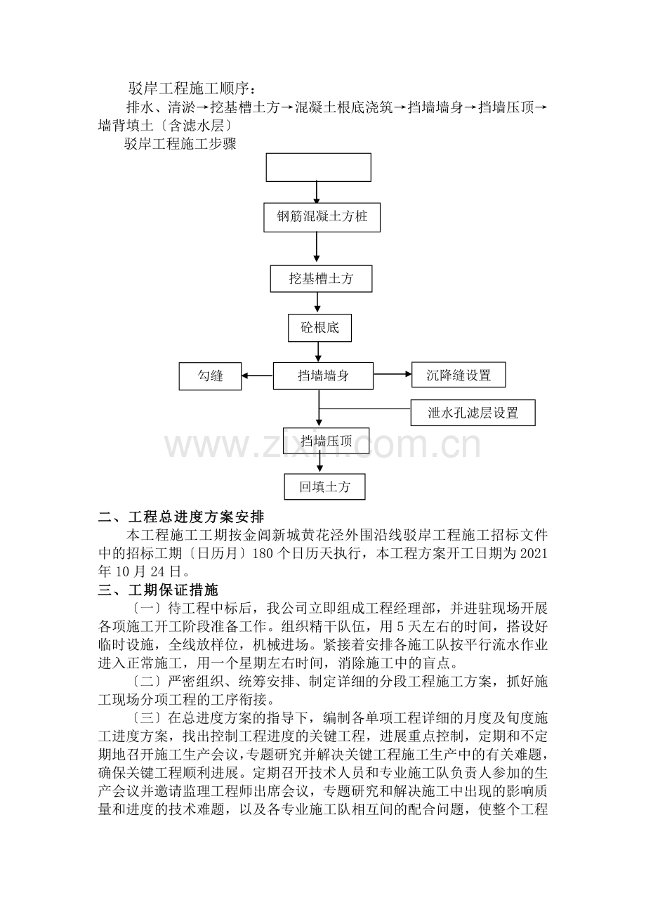 驳岸工程施工顺序.doc_第1页