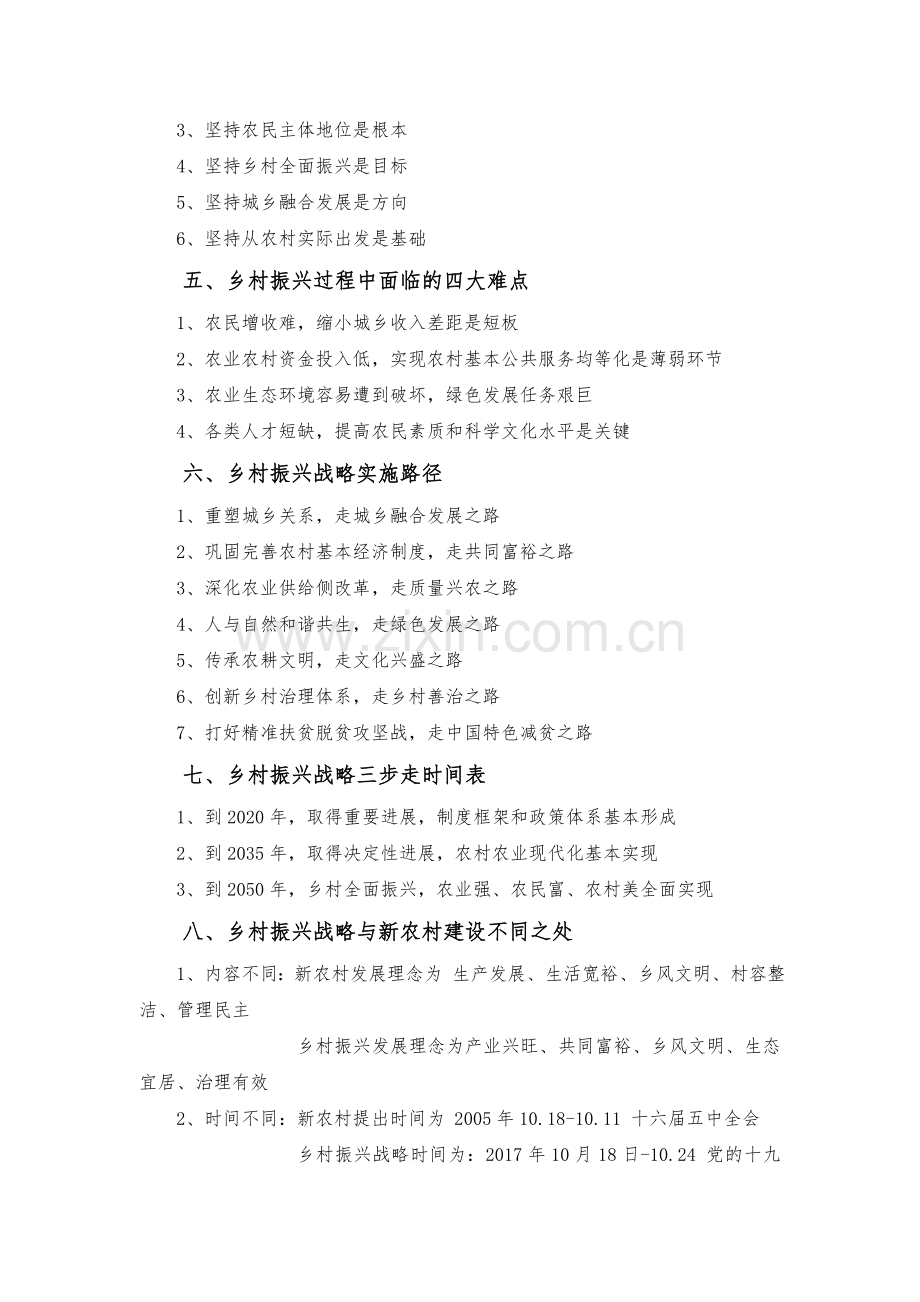 乡村振兴战略知识要点.doc_第2页