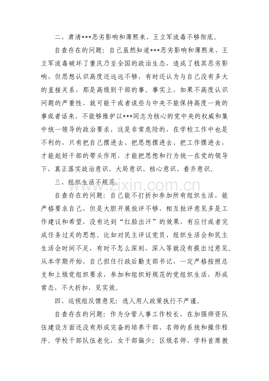 当前巡视巡查工作存在问题范文六篇.pdf_第2页