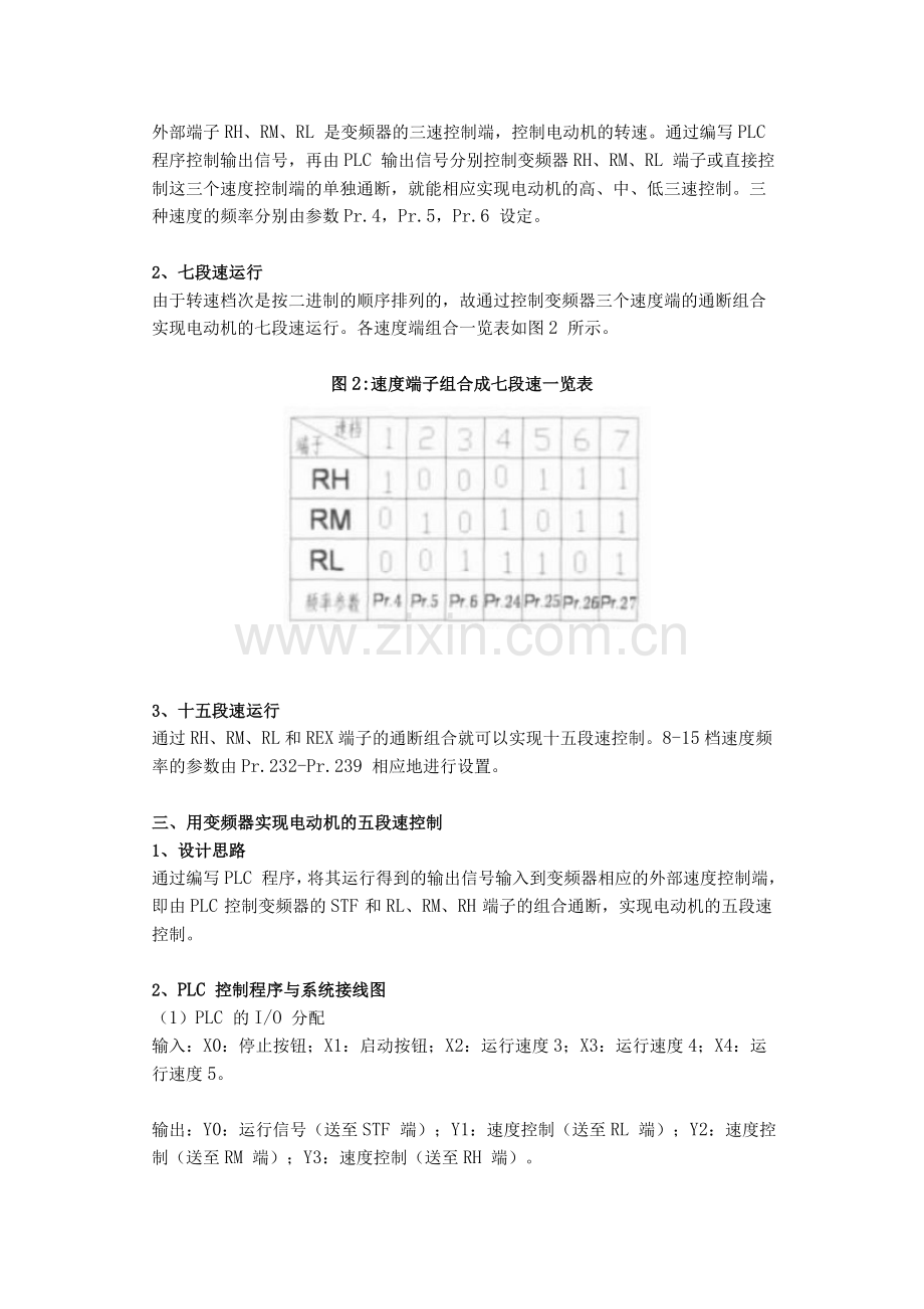 变频器7段速控制的实现与应用.doc_第2页