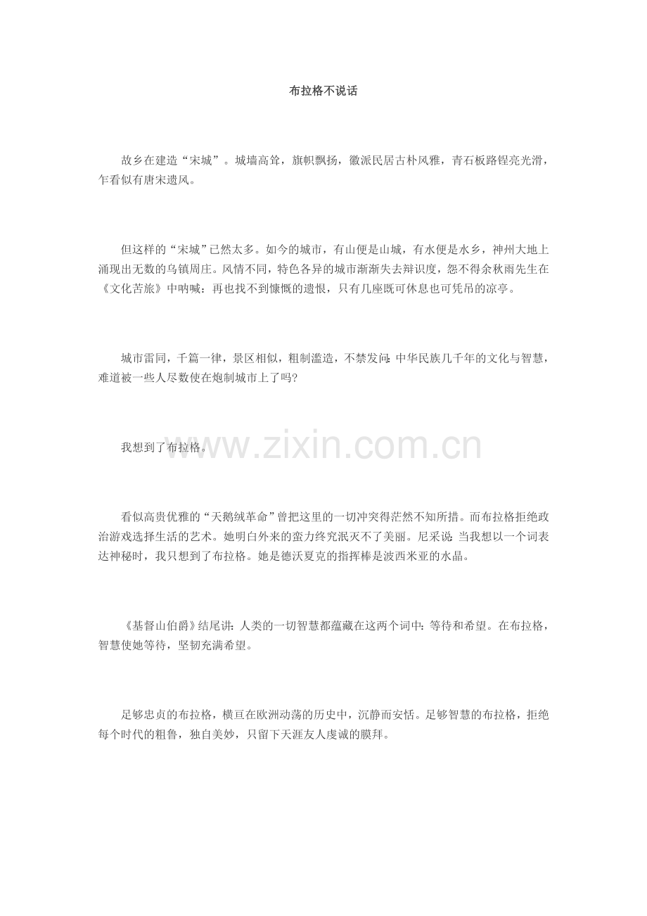 布拉格不说话.doc_第1页