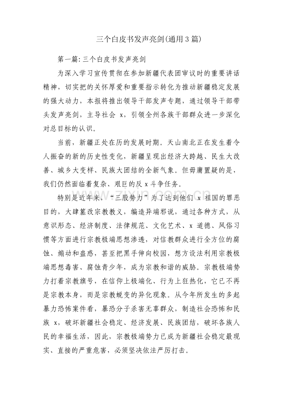 三个白皮书发声亮剑(通用3篇).pdf_第1页