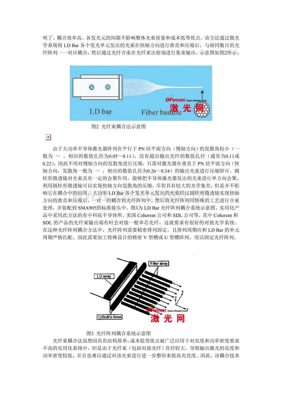 [优质文档]大年夜功率半导体激光器光纤耦合技巧详解.doc_第2页