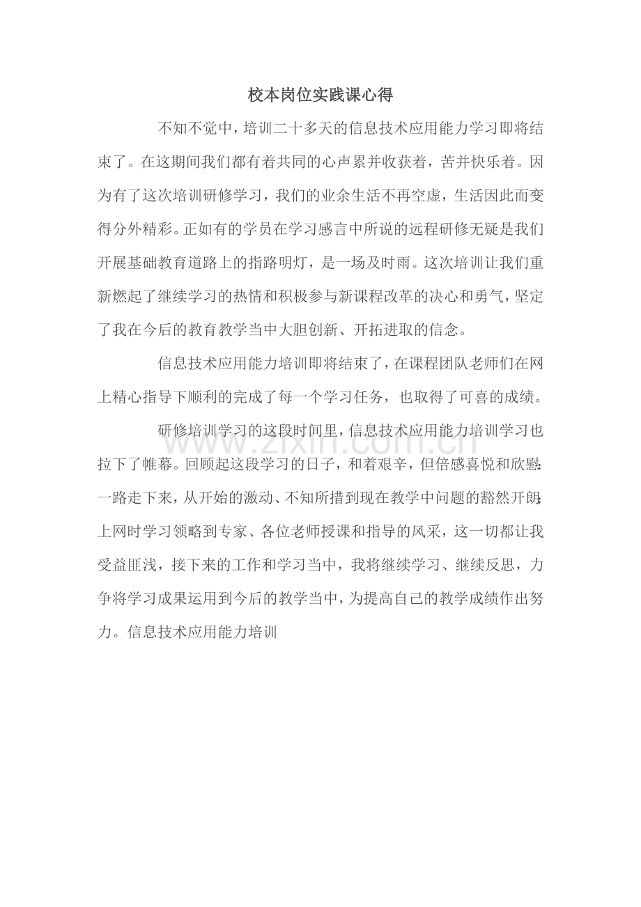 校本岗位实践课心得.doc_第1页