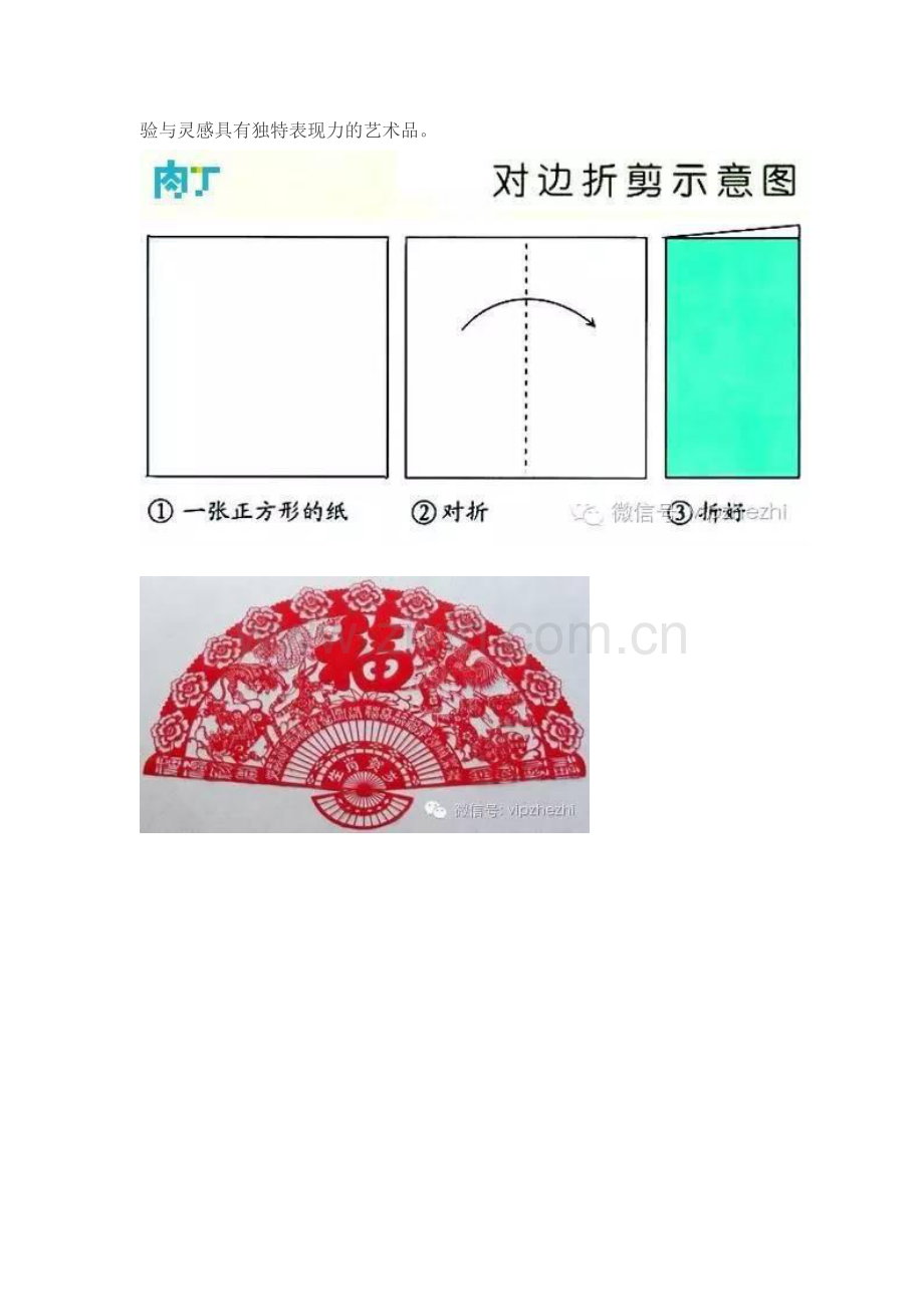 民间窗花剪纸喜庆团花剪纸详细图解教程.doc_第2页
