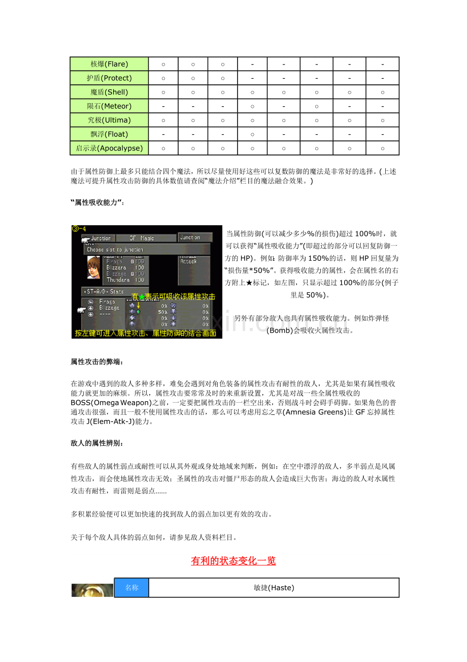 FF8属性详解+状态说明.doc_第2页