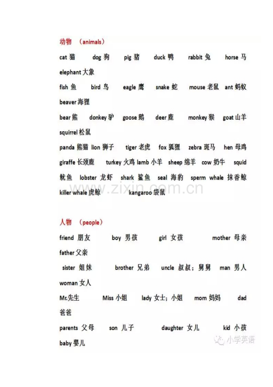 小学单词分类.doc_第2页