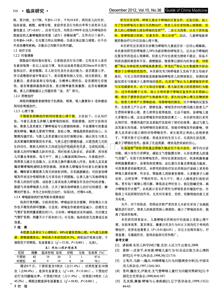 支气管哮喘患儿的心理干预.pdf_第2页