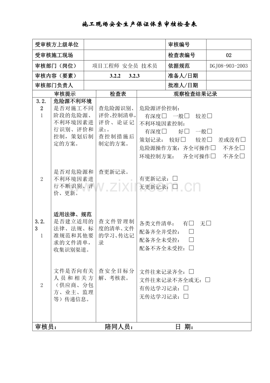 安保体系内审检查表.doc_第2页