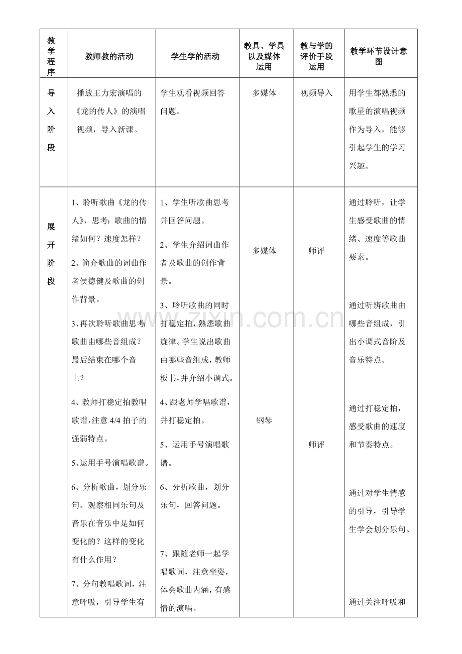 《龙的传人》教学设计.doc_第2页