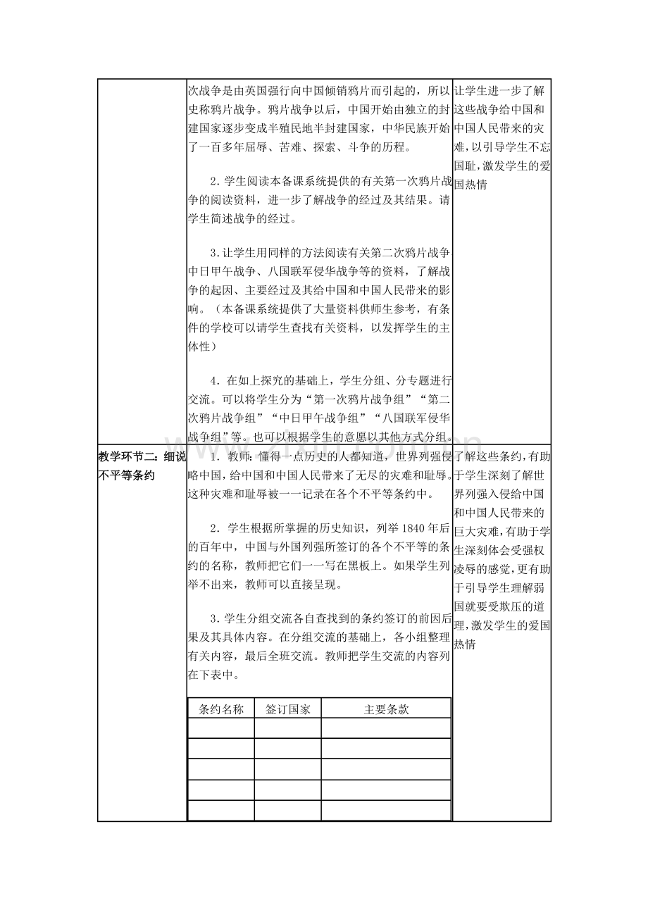 关于“百年沧桑”教学设计案例.doc_第2页