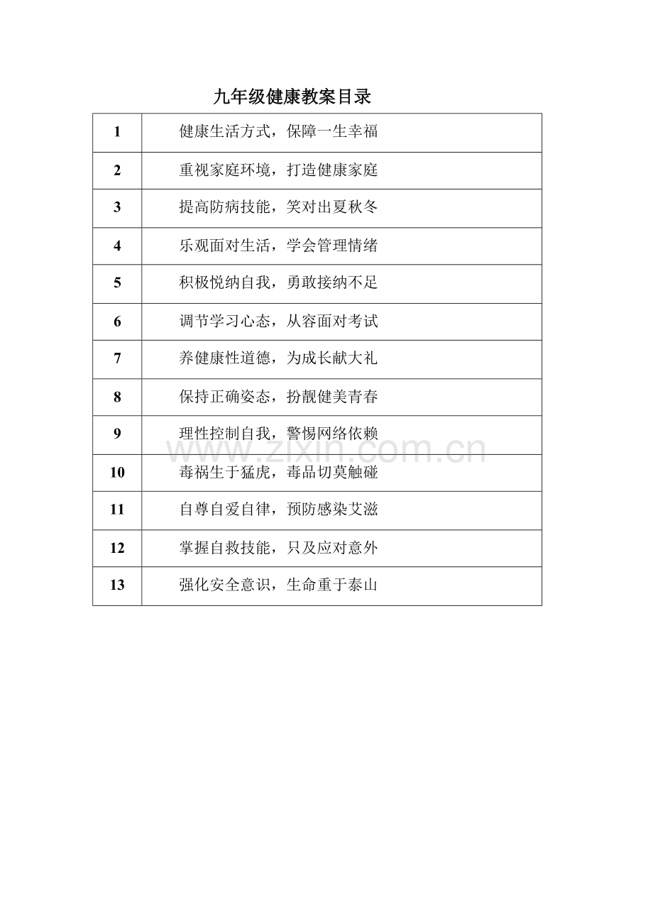 九年健康教案全本.doc_第2页