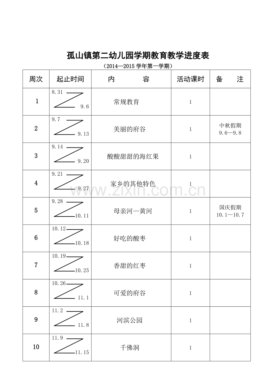 小班地方课进度表.doc_第1页