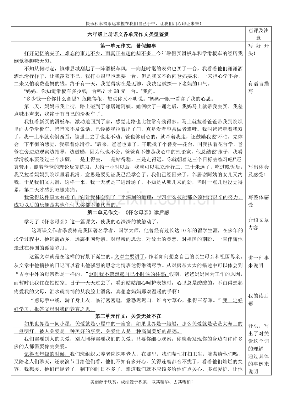 语文作文类型及范文_.doc_第1页