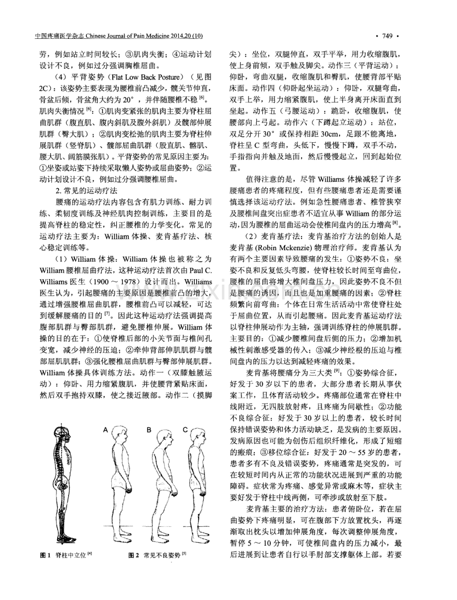 腰痛常见不良姿势及其运动疗法.pdf_第2页