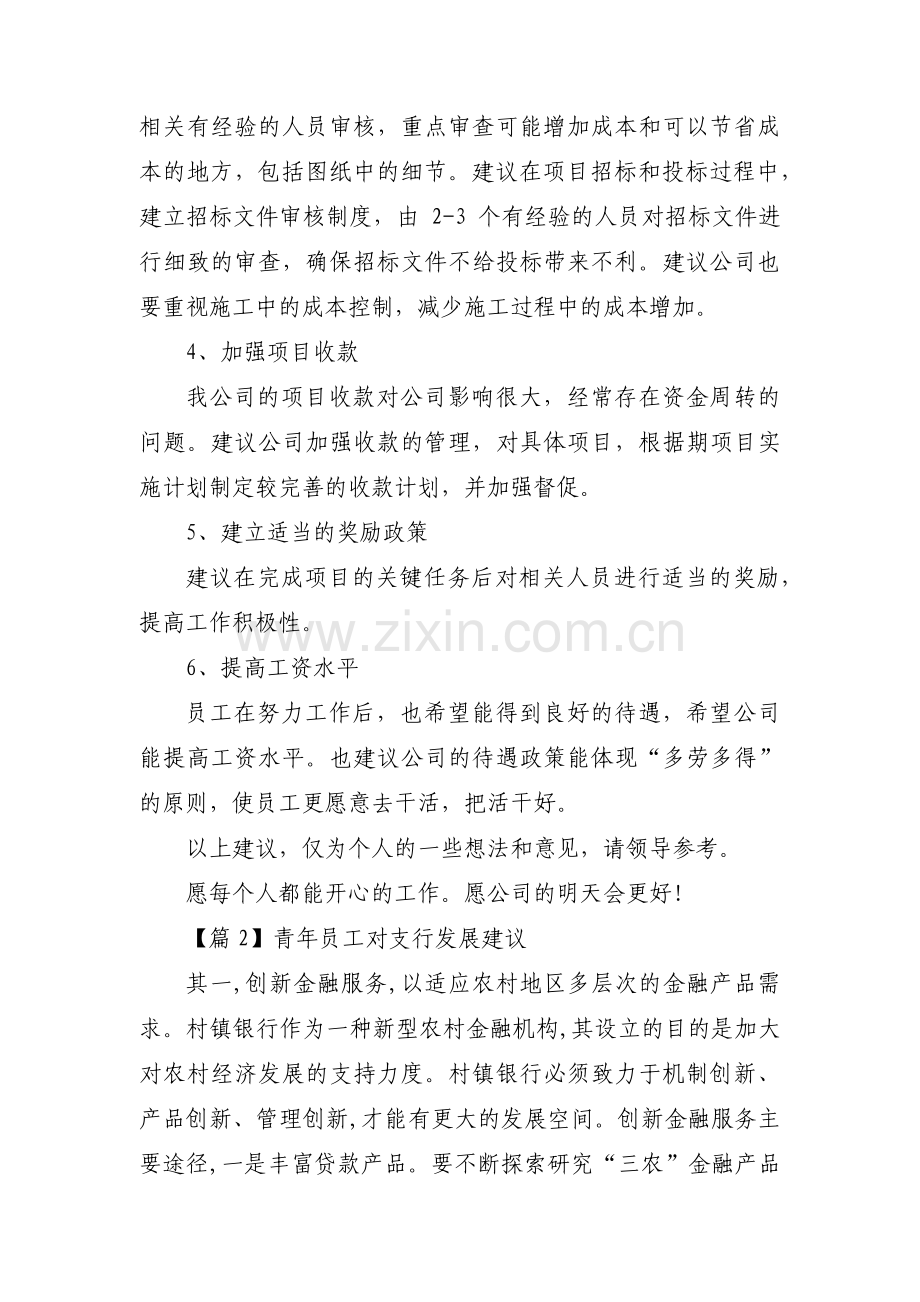 青年员工对支行发展建议6篇.pdf_第2页